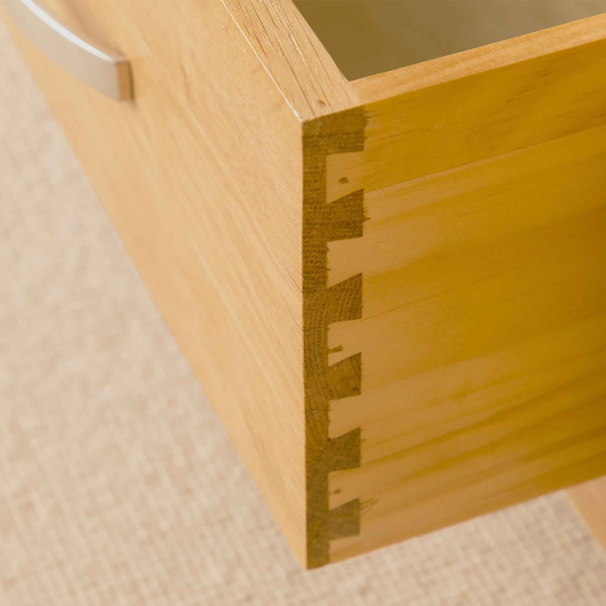 London Oak Bedside Table - Image 10