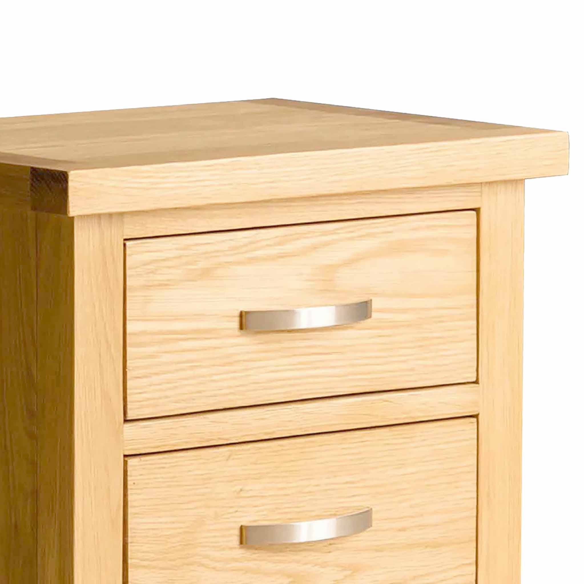 London Oak Bedside Table - Image 5