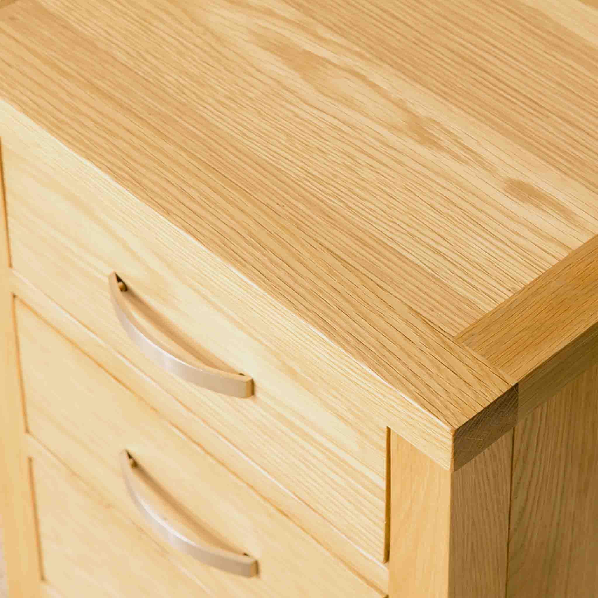 London Oak Bedside Table - Image 6