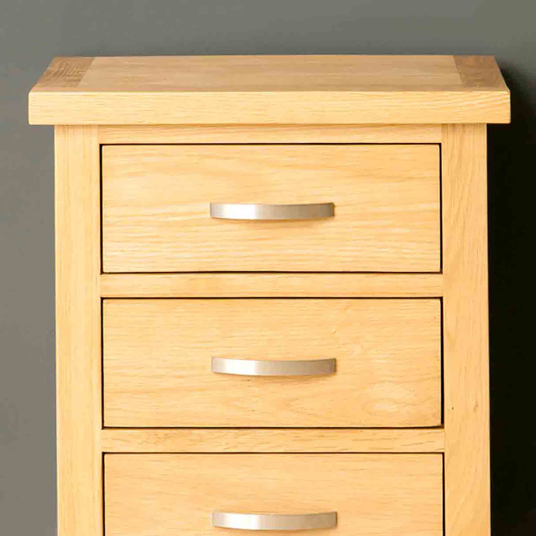 London Oak Bedside Table - Image 7