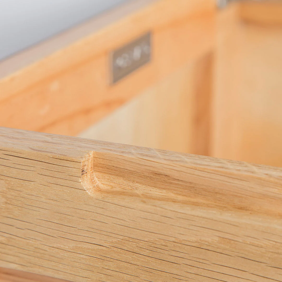London Oak Blanket Box - Image 11