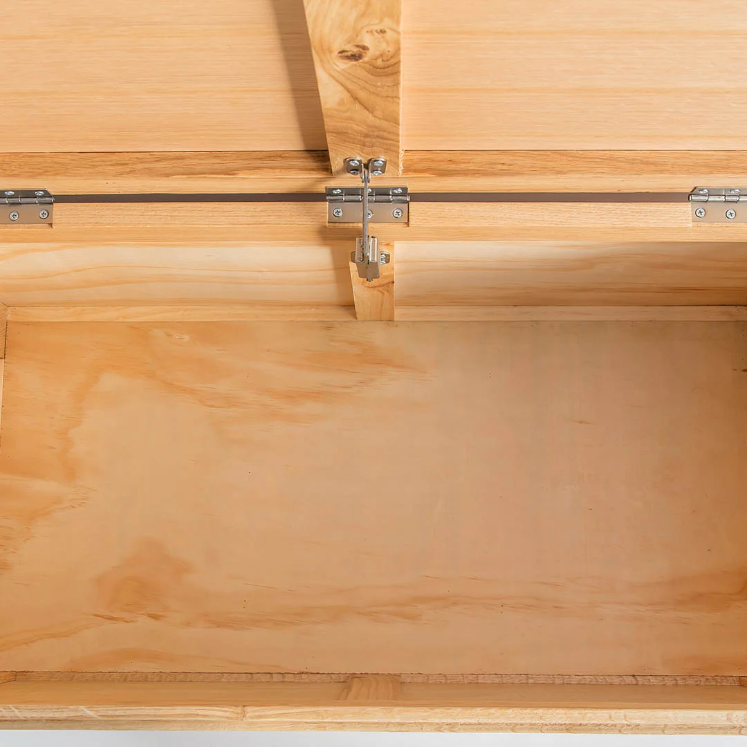 London Oak Blanket Box - Image 13