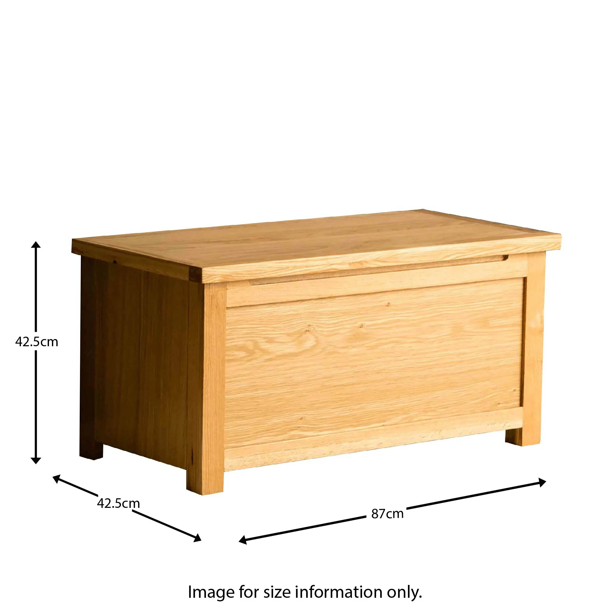 London Oak Blanket Box - Image 26