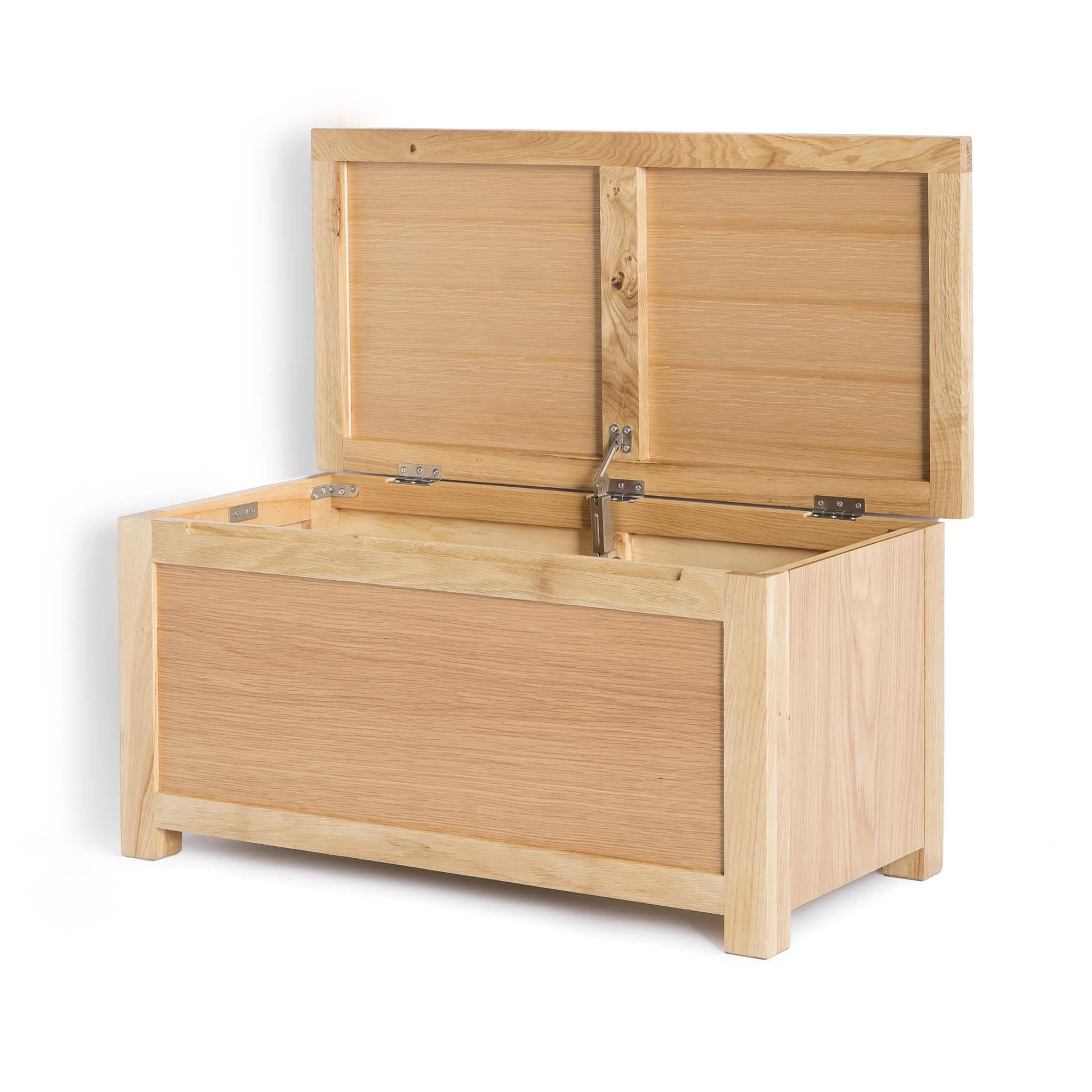 London Oak Blanket Box - Image 6