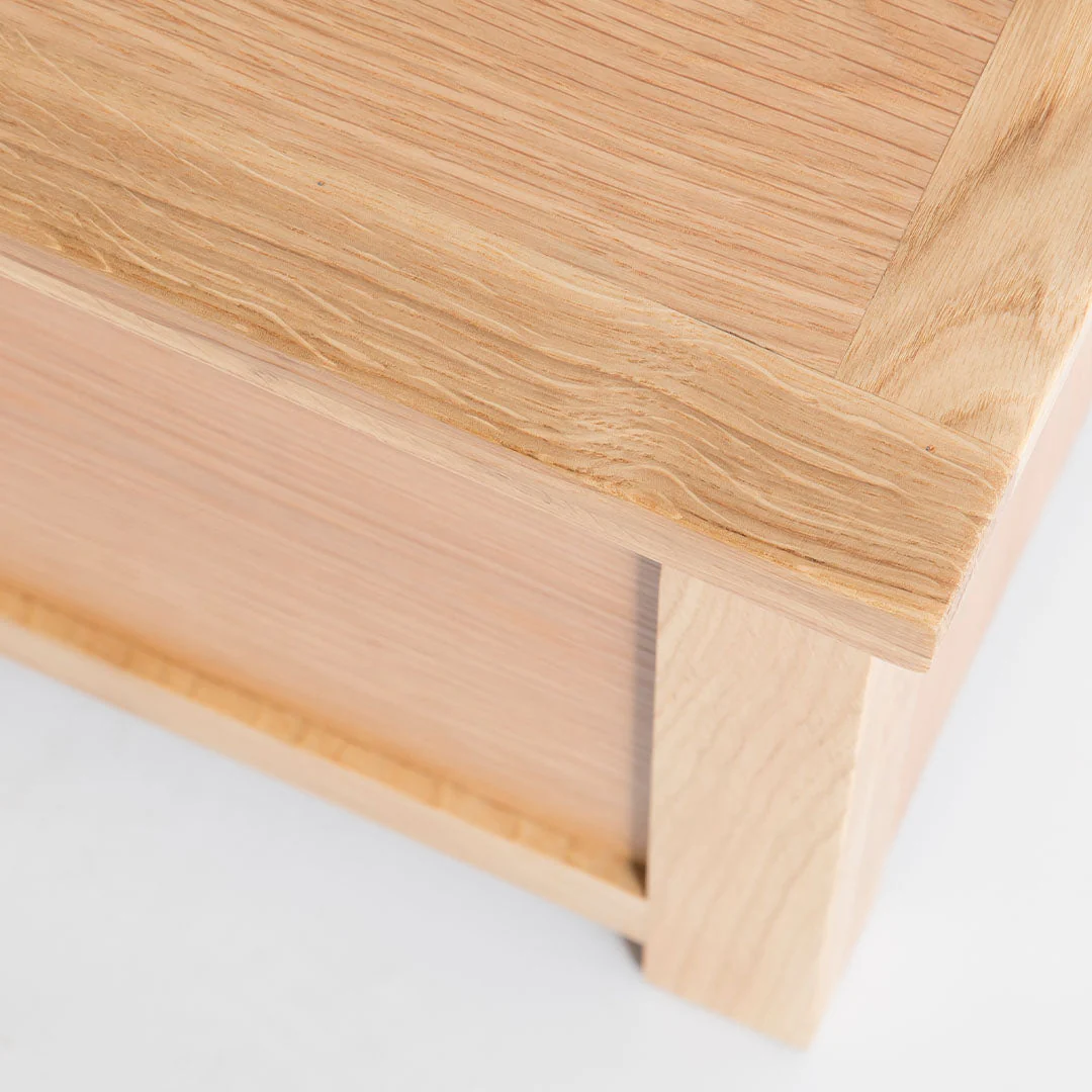 London Oak Blanket Box - Image 8