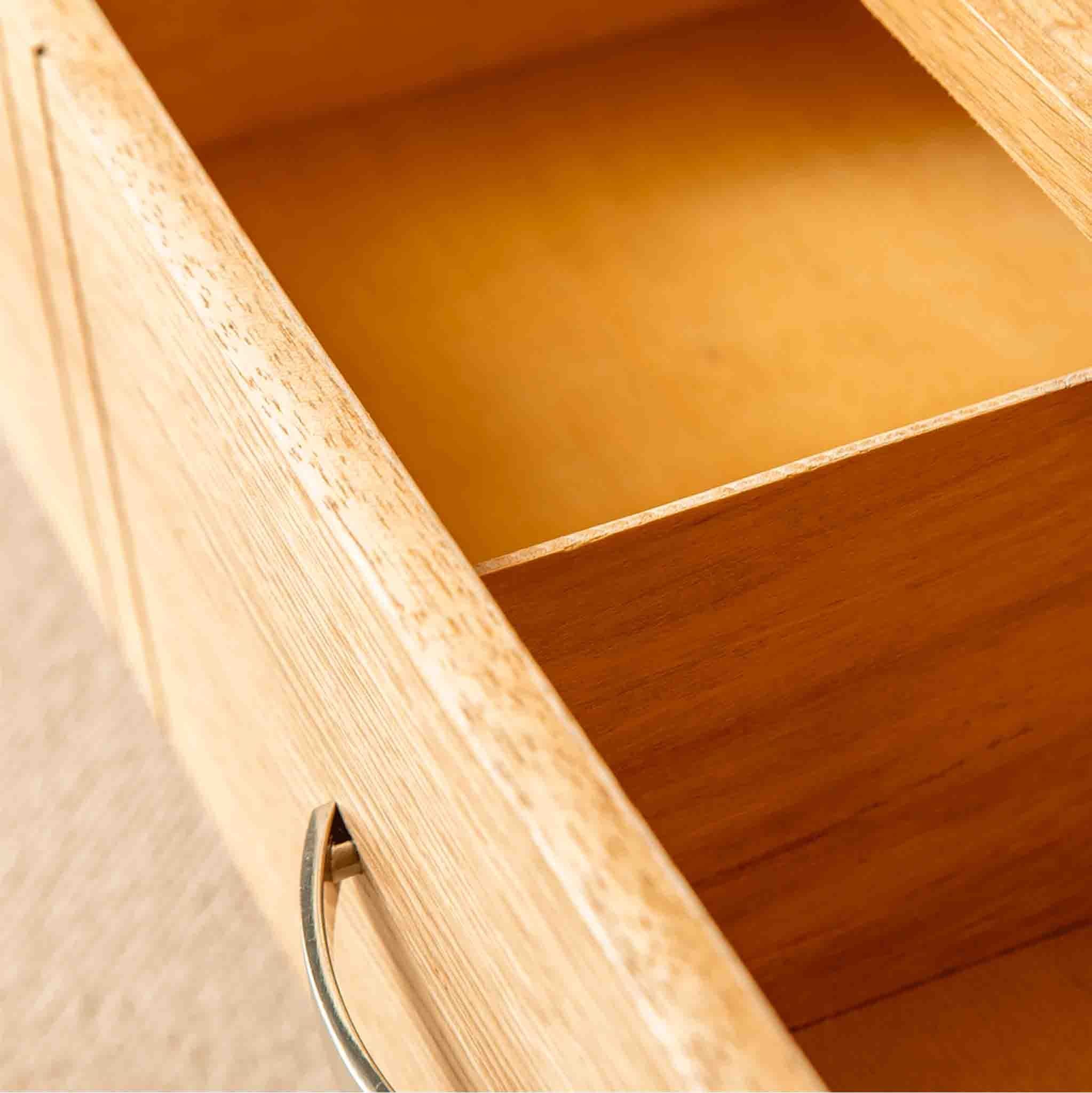 London Oak Corner TV Stand - Image 7