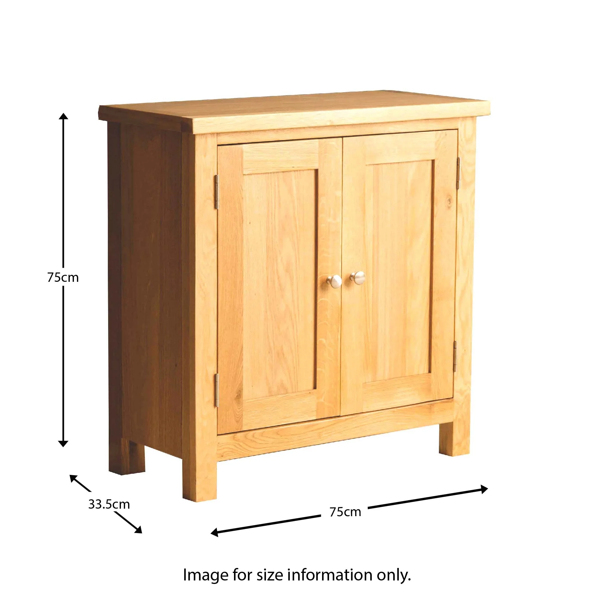 London Oak Cupboard - Image 19
