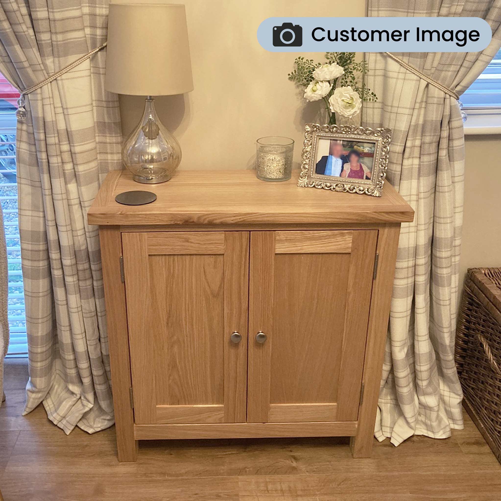 London Oak Cupboard - Image 3