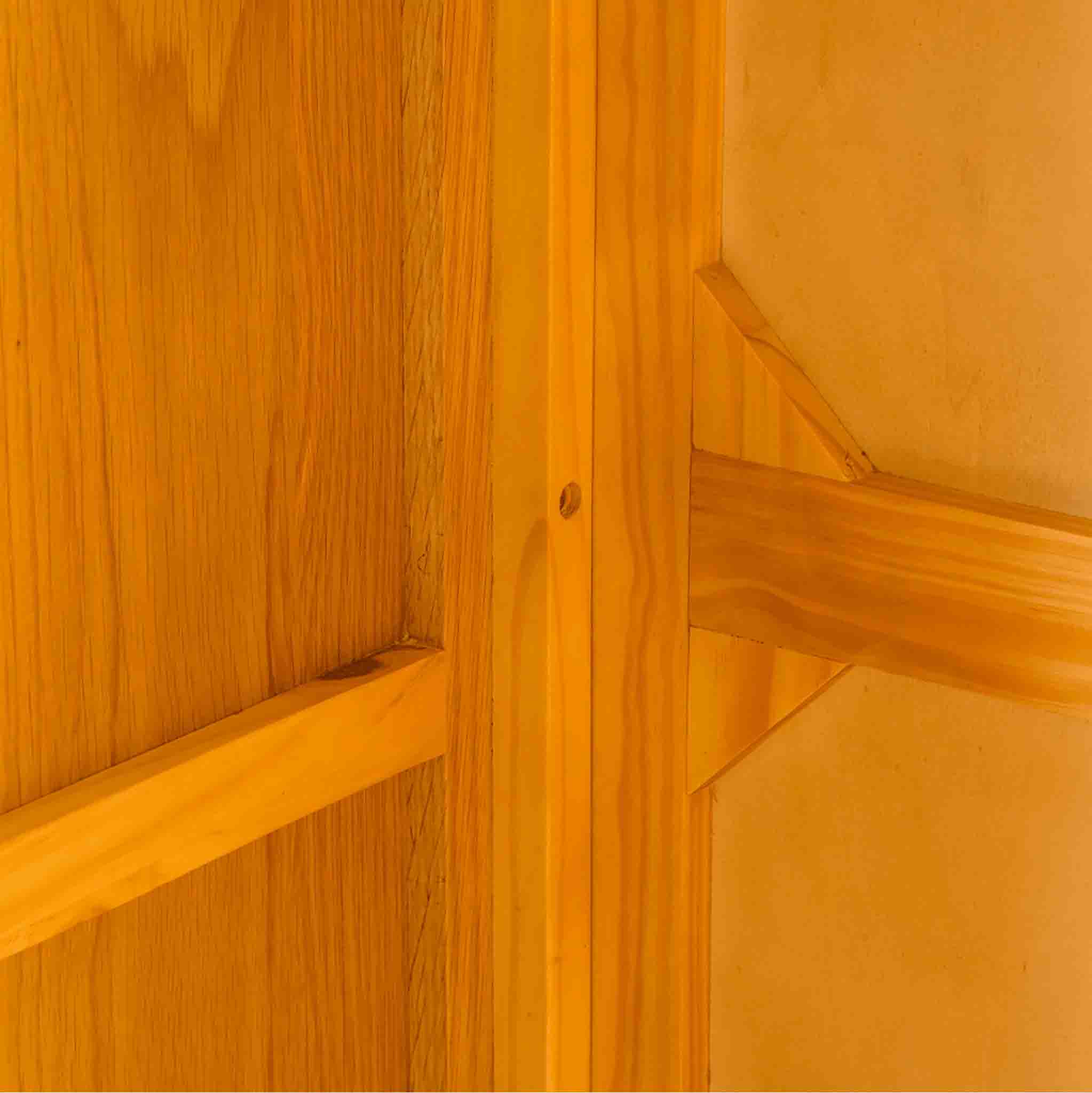 London Oak Double Wardrobe & Drawer - Image 8
