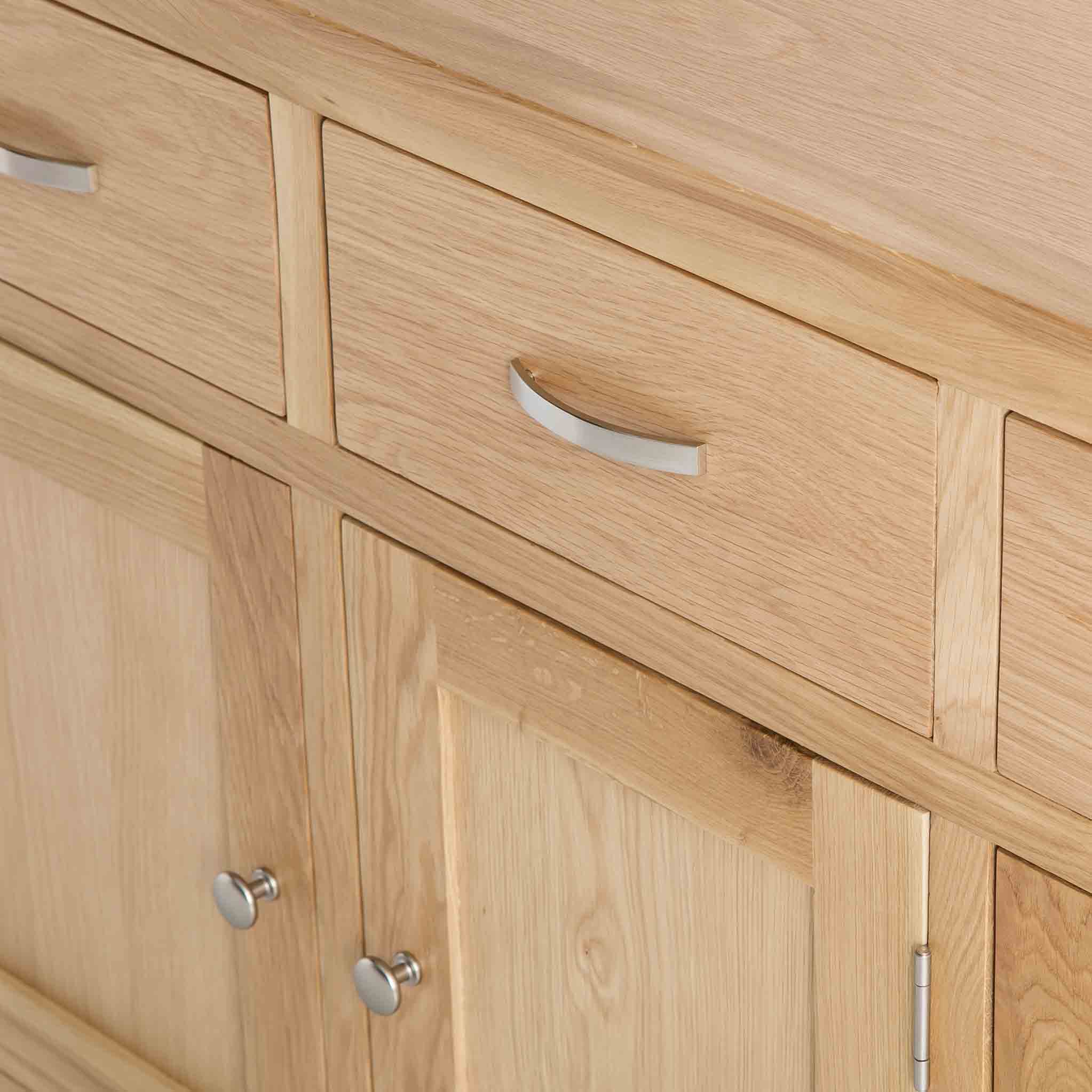 London Oak Large Sideboard - Image 12
