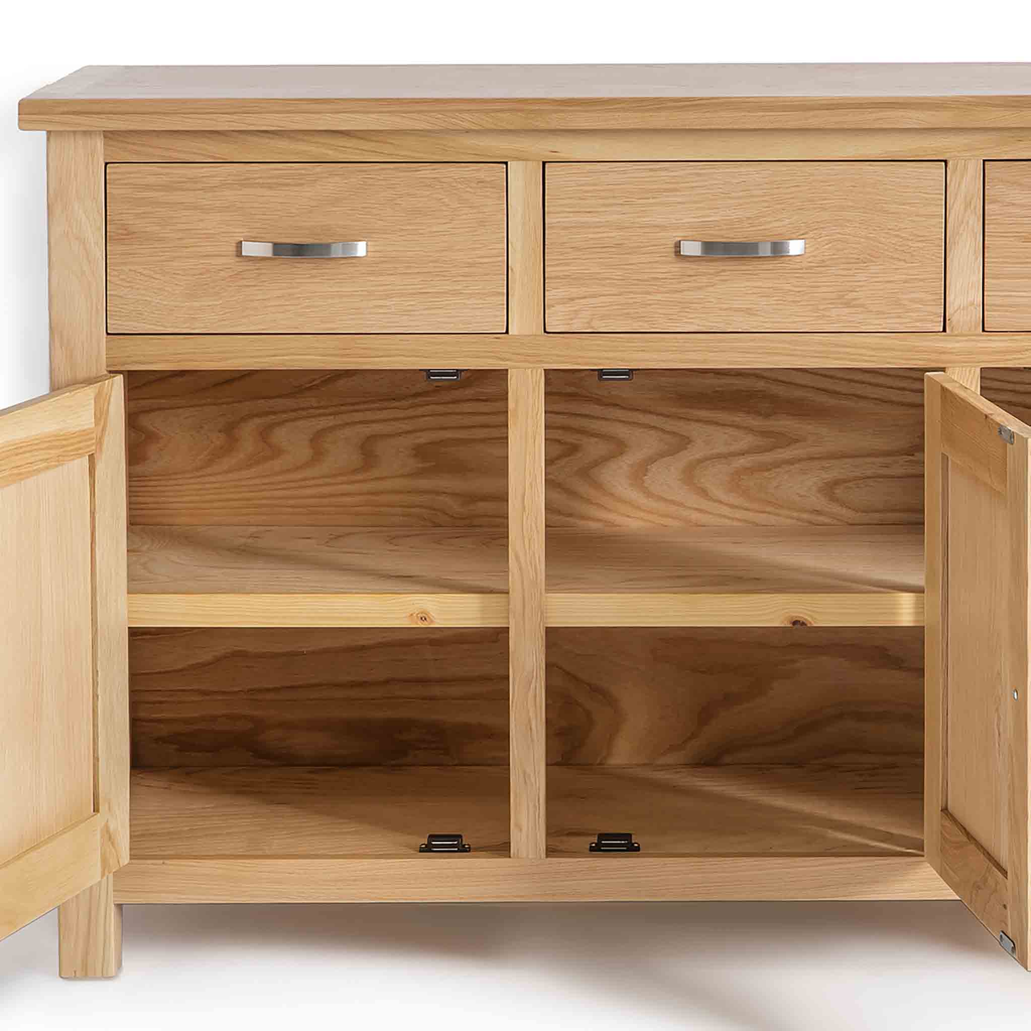 London Oak Large Sideboard - Image 19