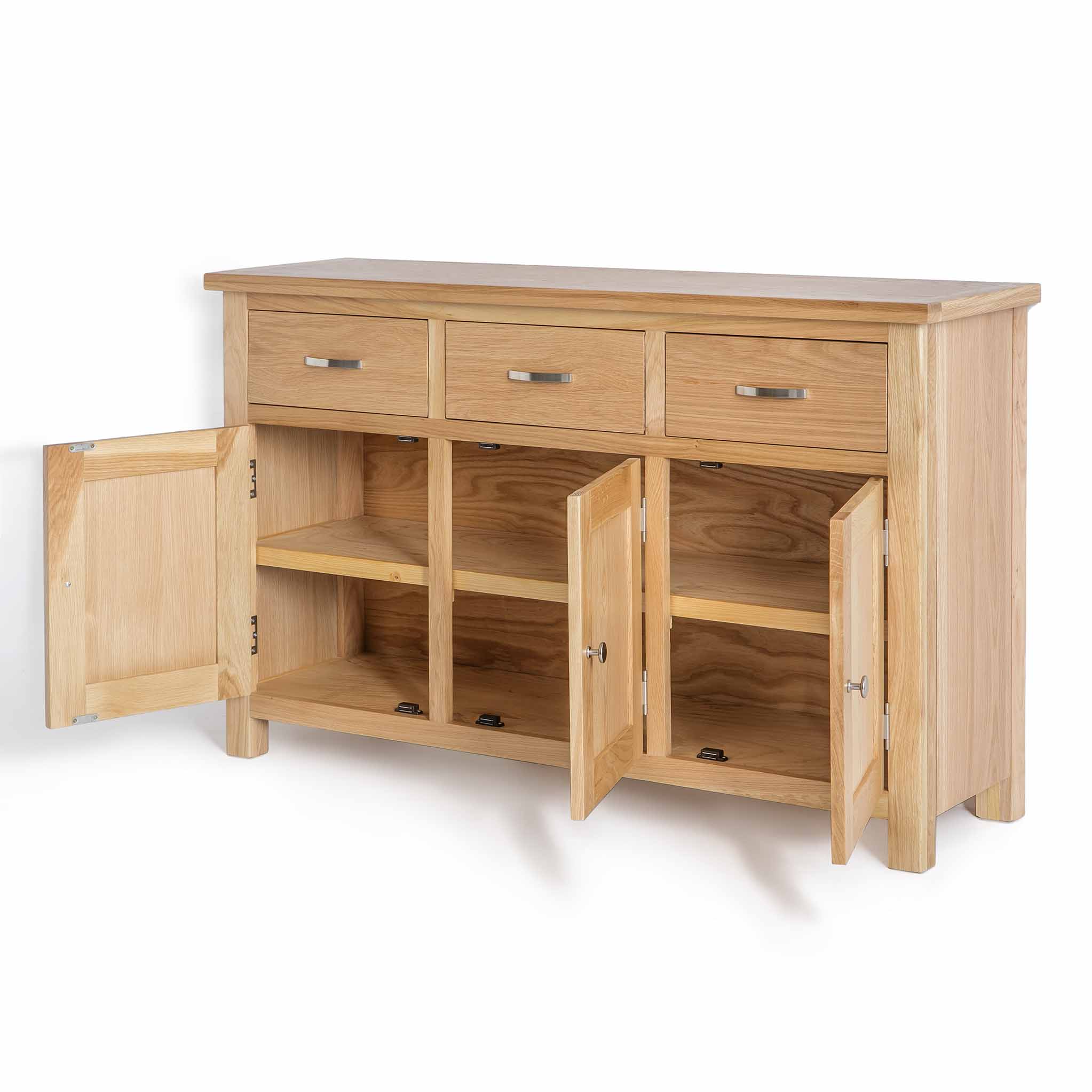London Oak Large Sideboard - Image 6
