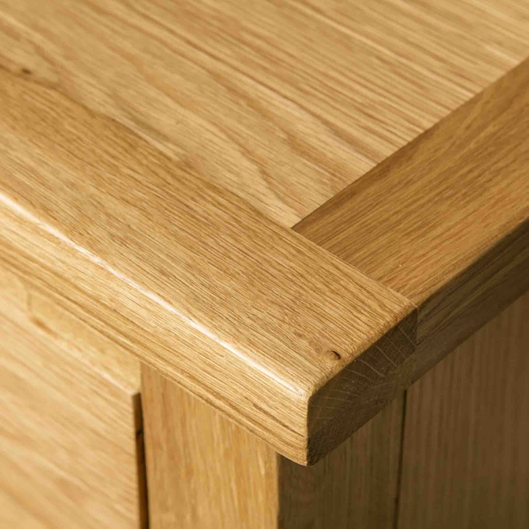 London Oak Large Smart TV Stand - Image 4