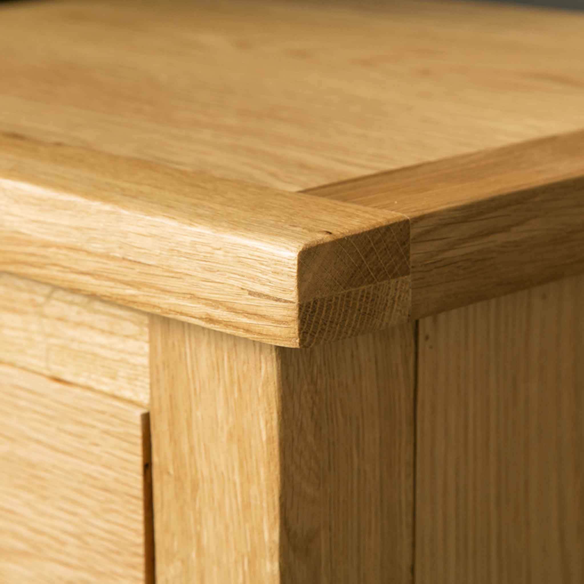 London Oak Large Smart TV Stand - Image 5