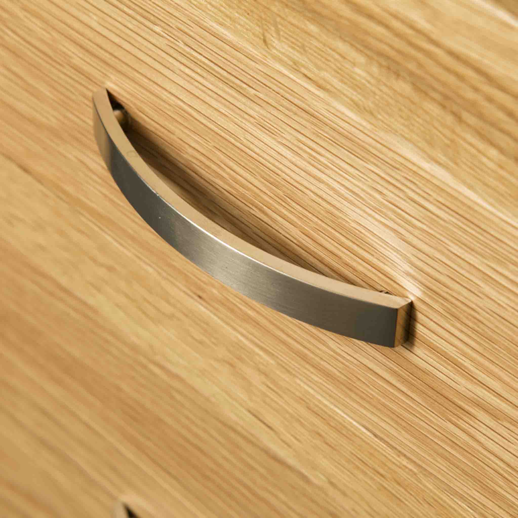 London Oak Large Smart TV Stand - Image 8