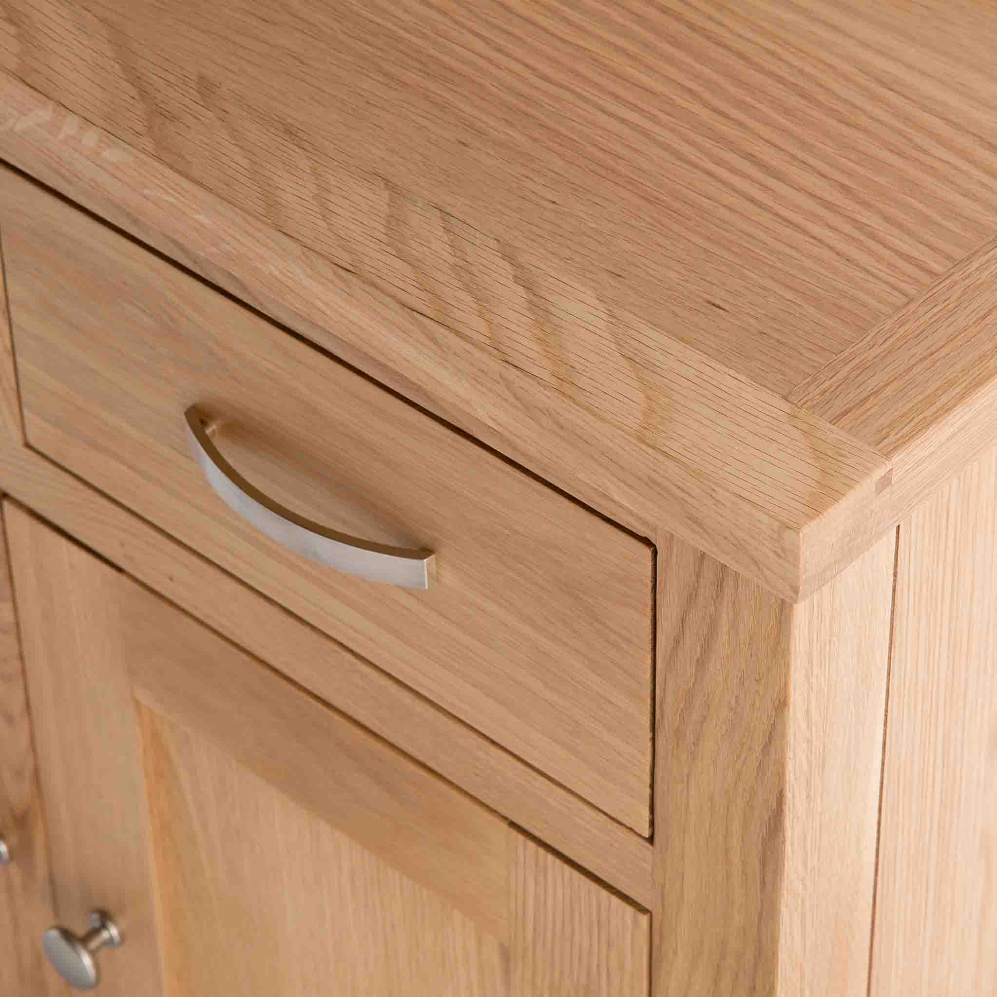 London Oak Mini Sideboard - Image 11