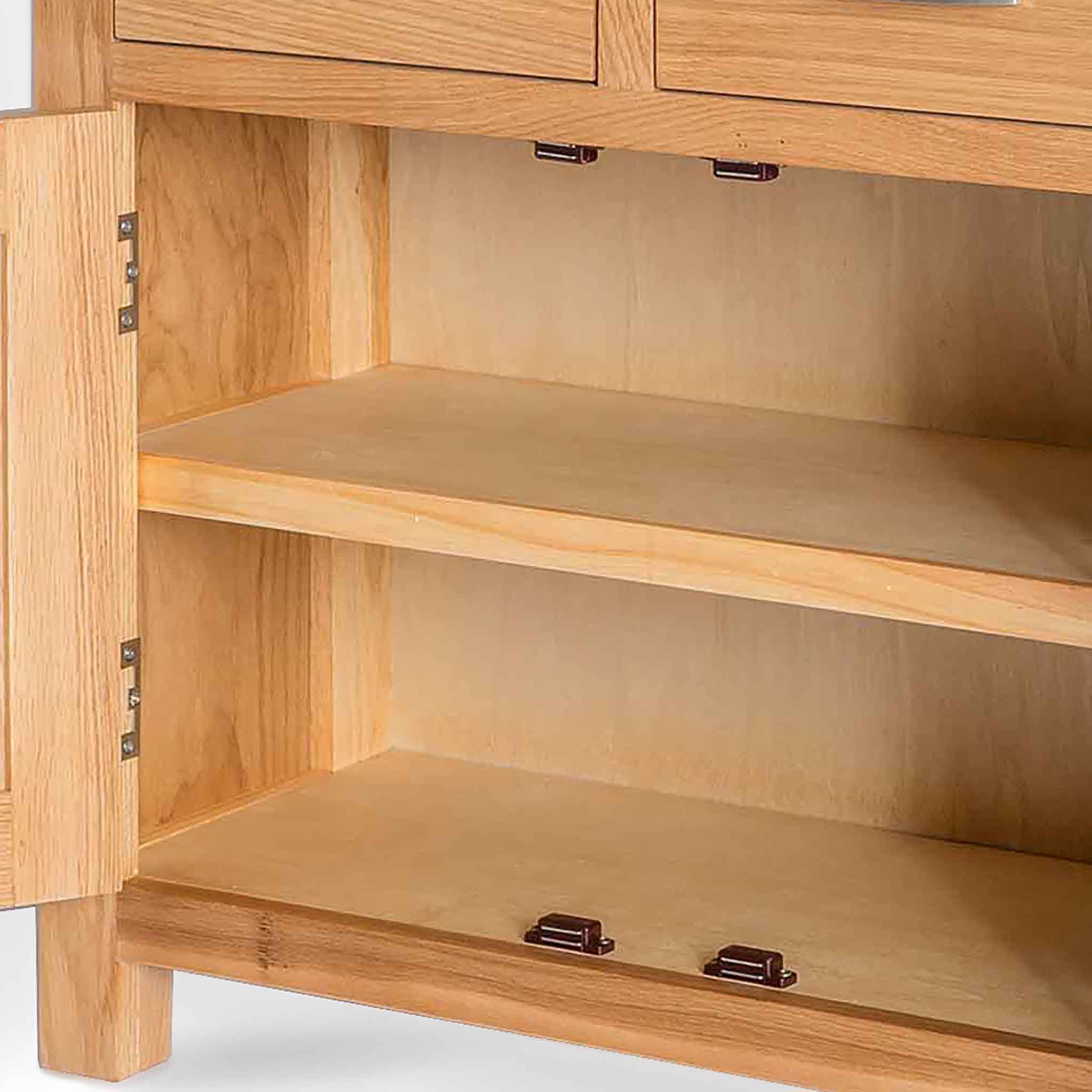 London Oak Mini Sideboard - Image 13
