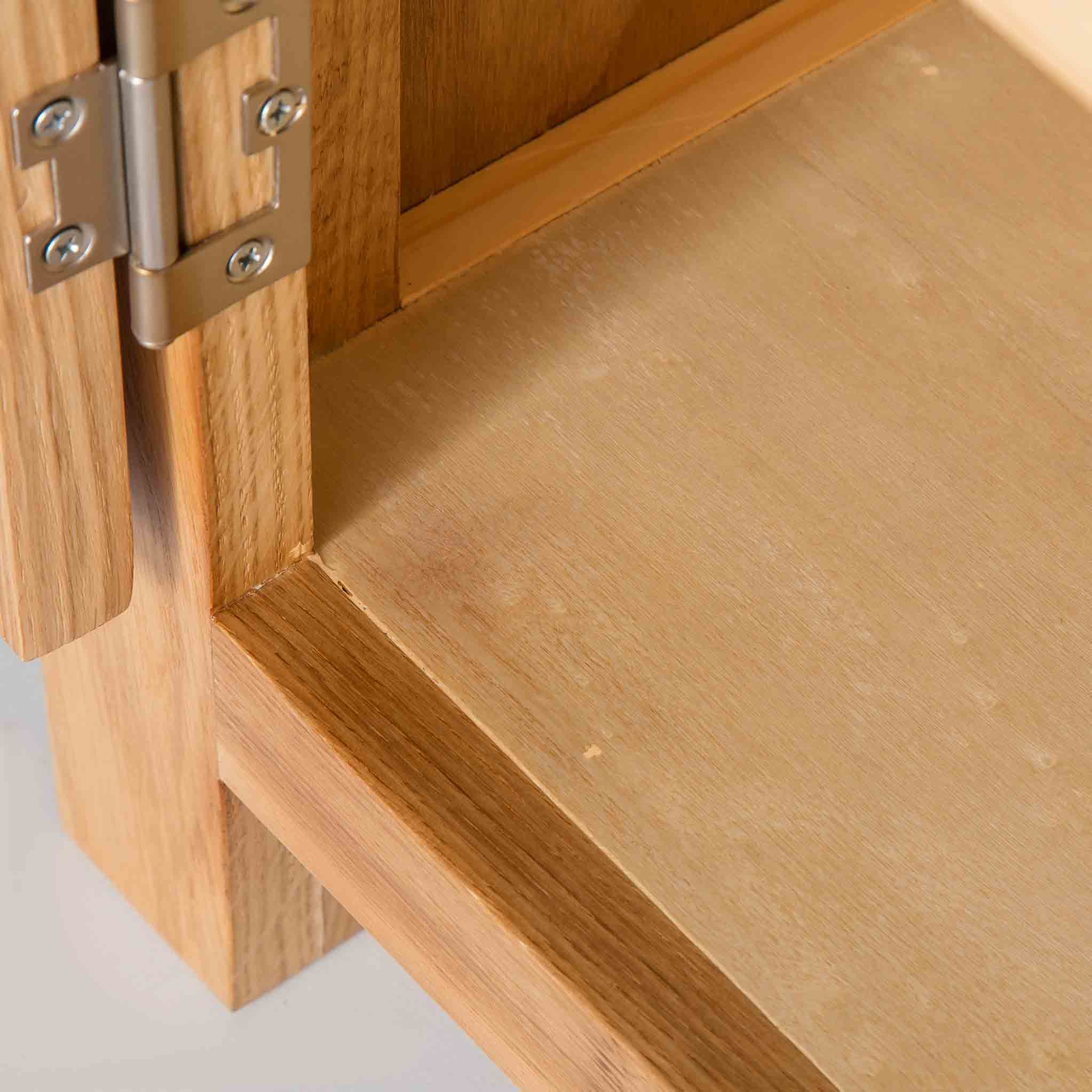London Oak Mini Sideboard - Image 15