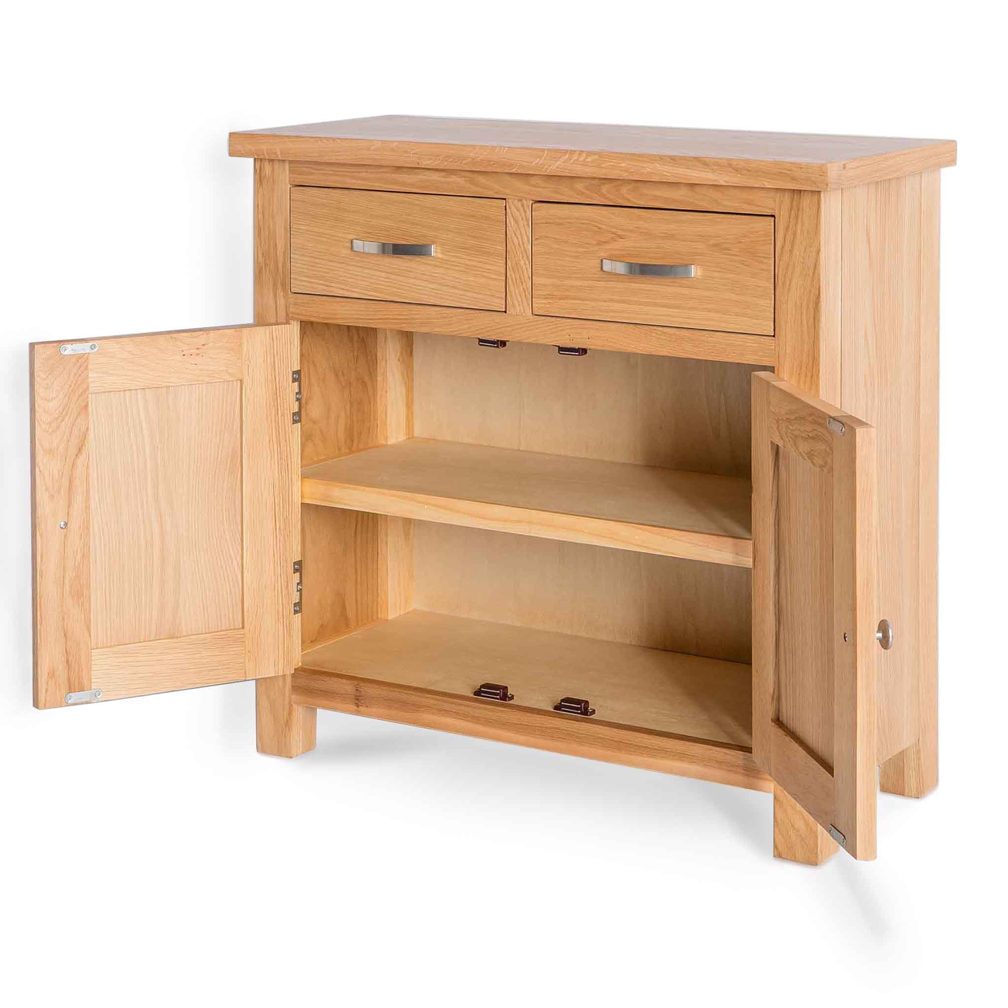 London Oak Mini Sideboard - Image 8