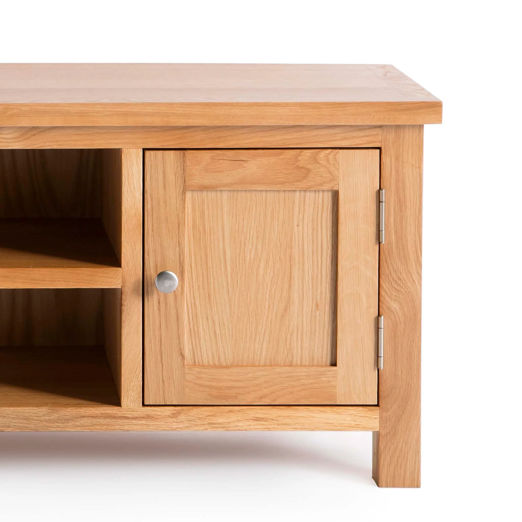 London Oak 180cm Extra Wide TV Stand - Image 4