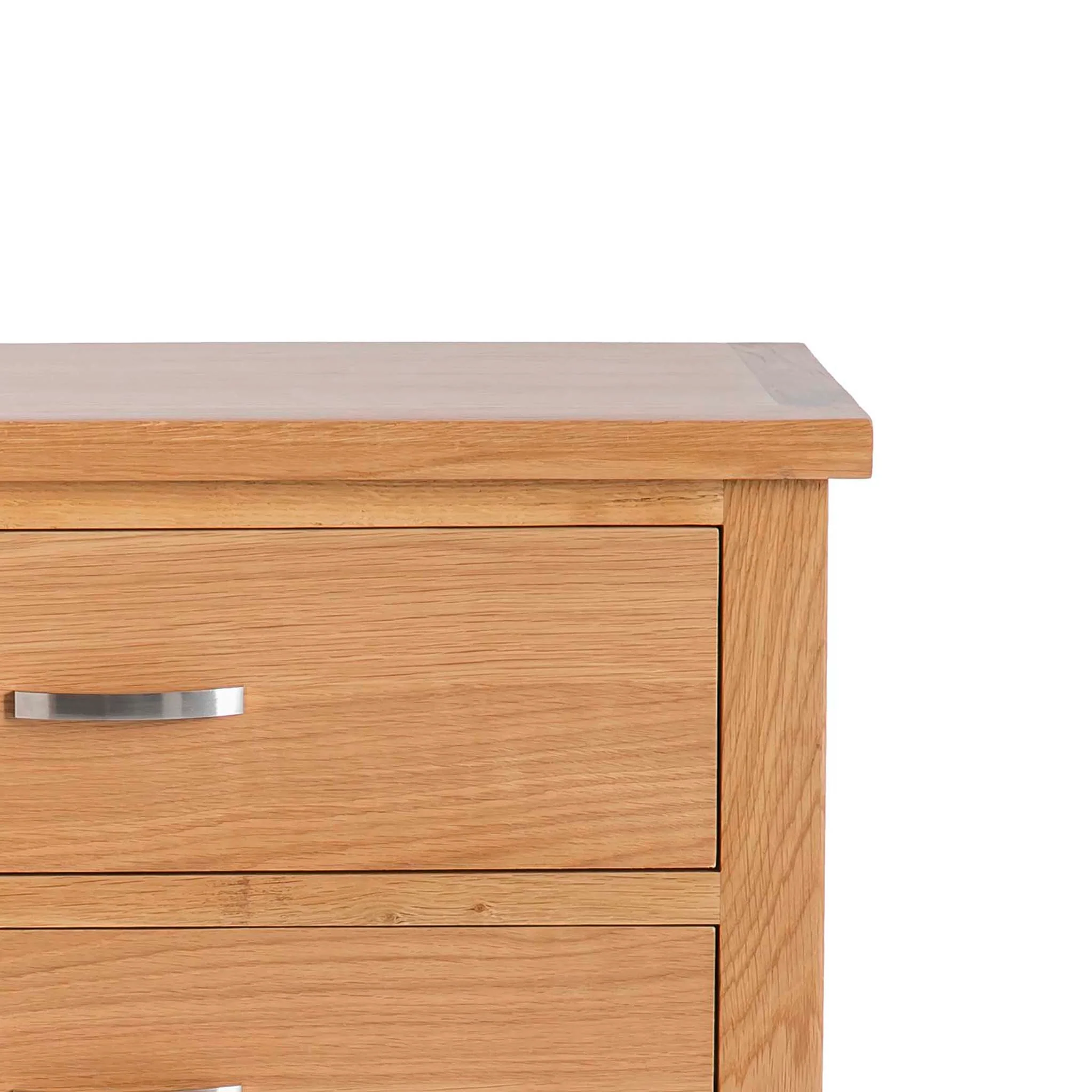 London Oak 3 Drawer Chest - Image 3