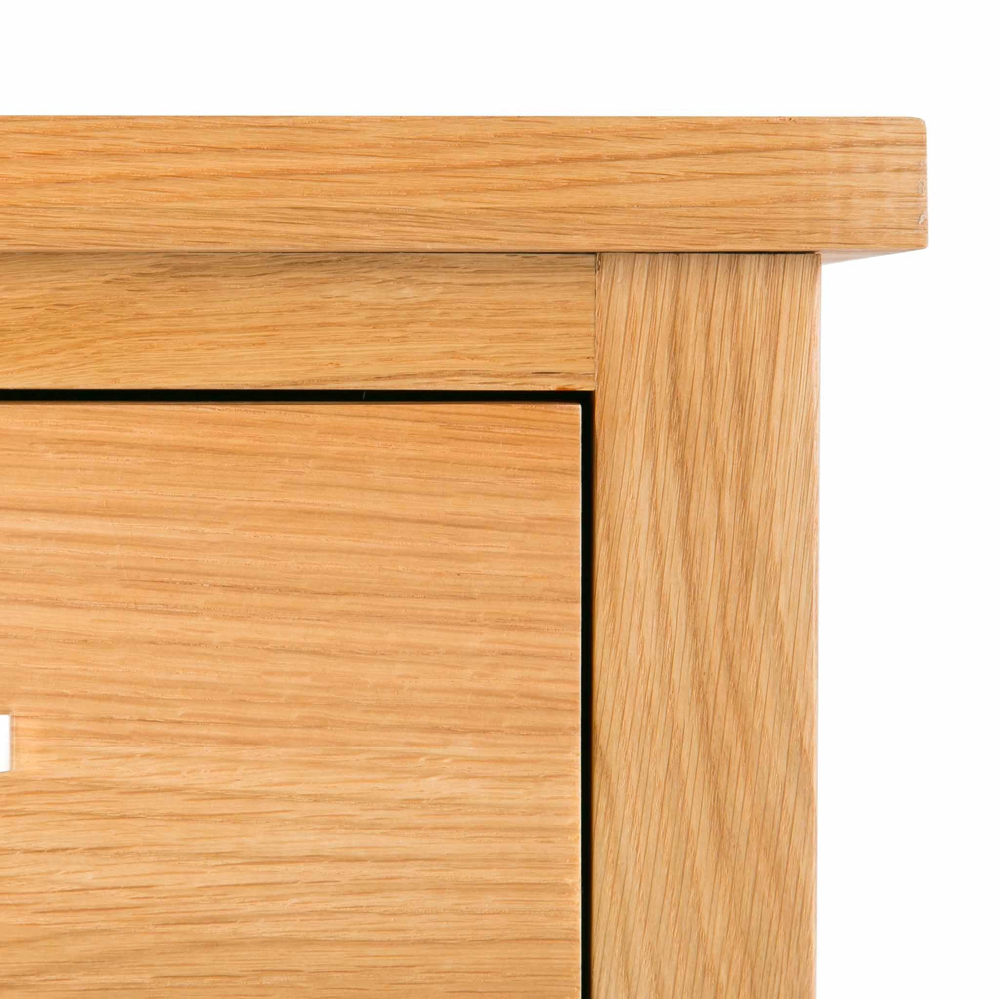 London Oak 3 Drawer Chest - Image 5