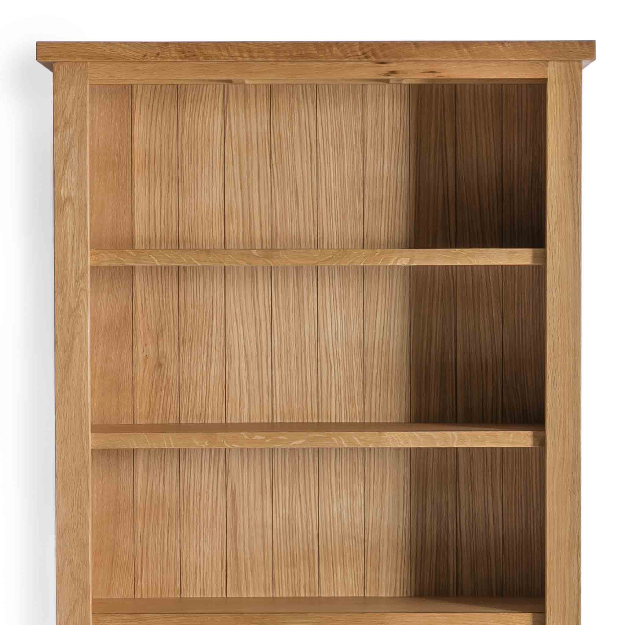 London Oak Large Bookcase - Image 12