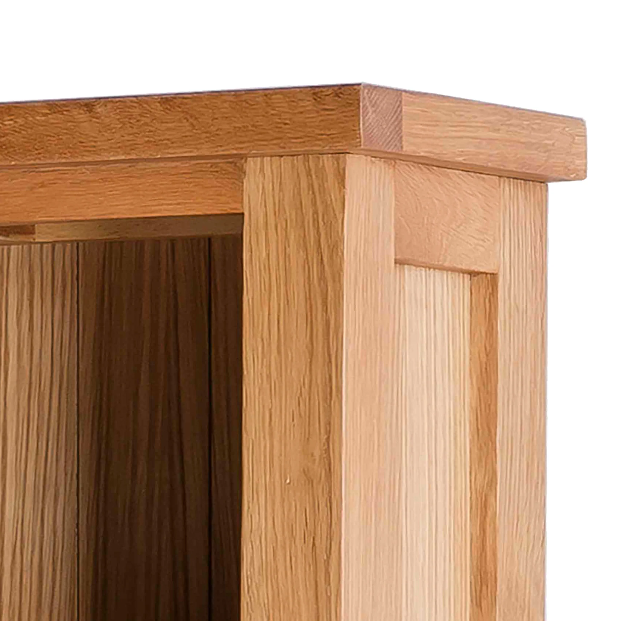 London Oak Large Bookcase - Image 19