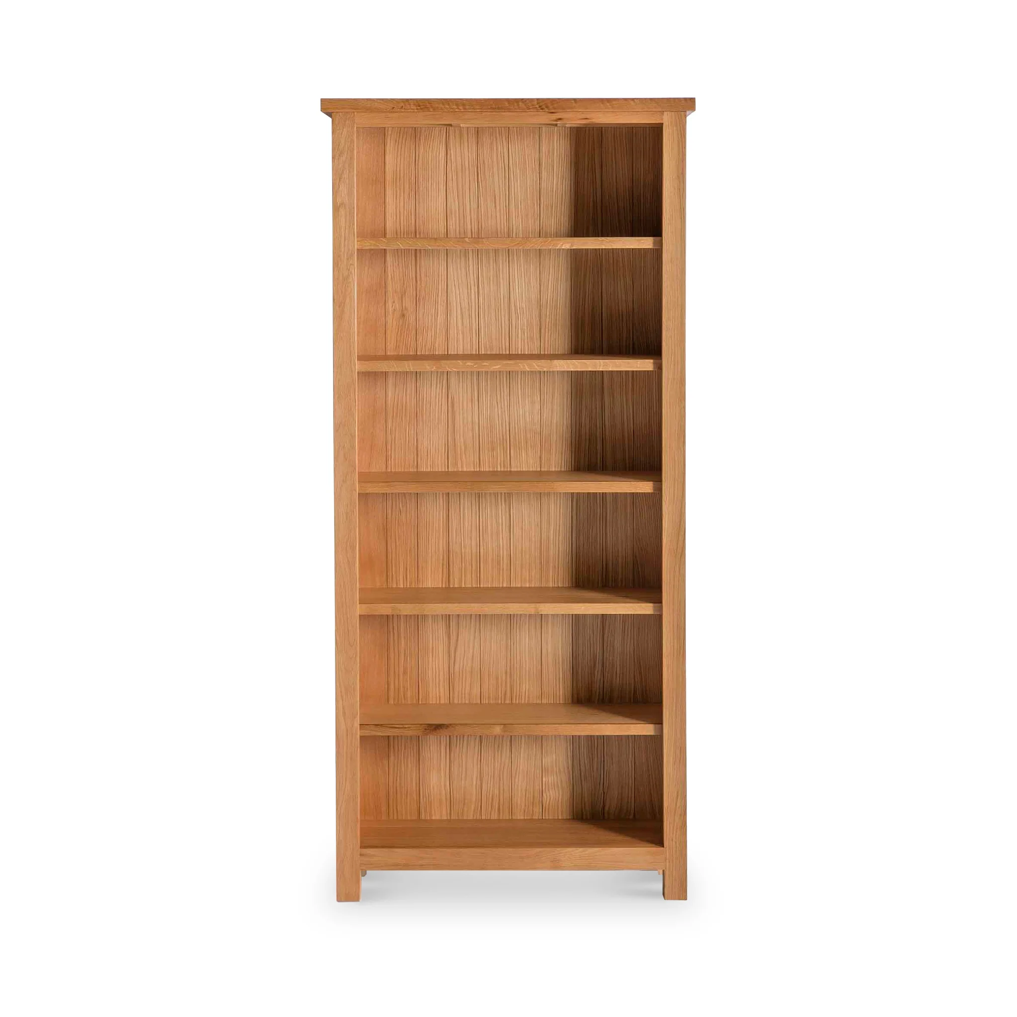 London Oak Large Bookcase - Image 3