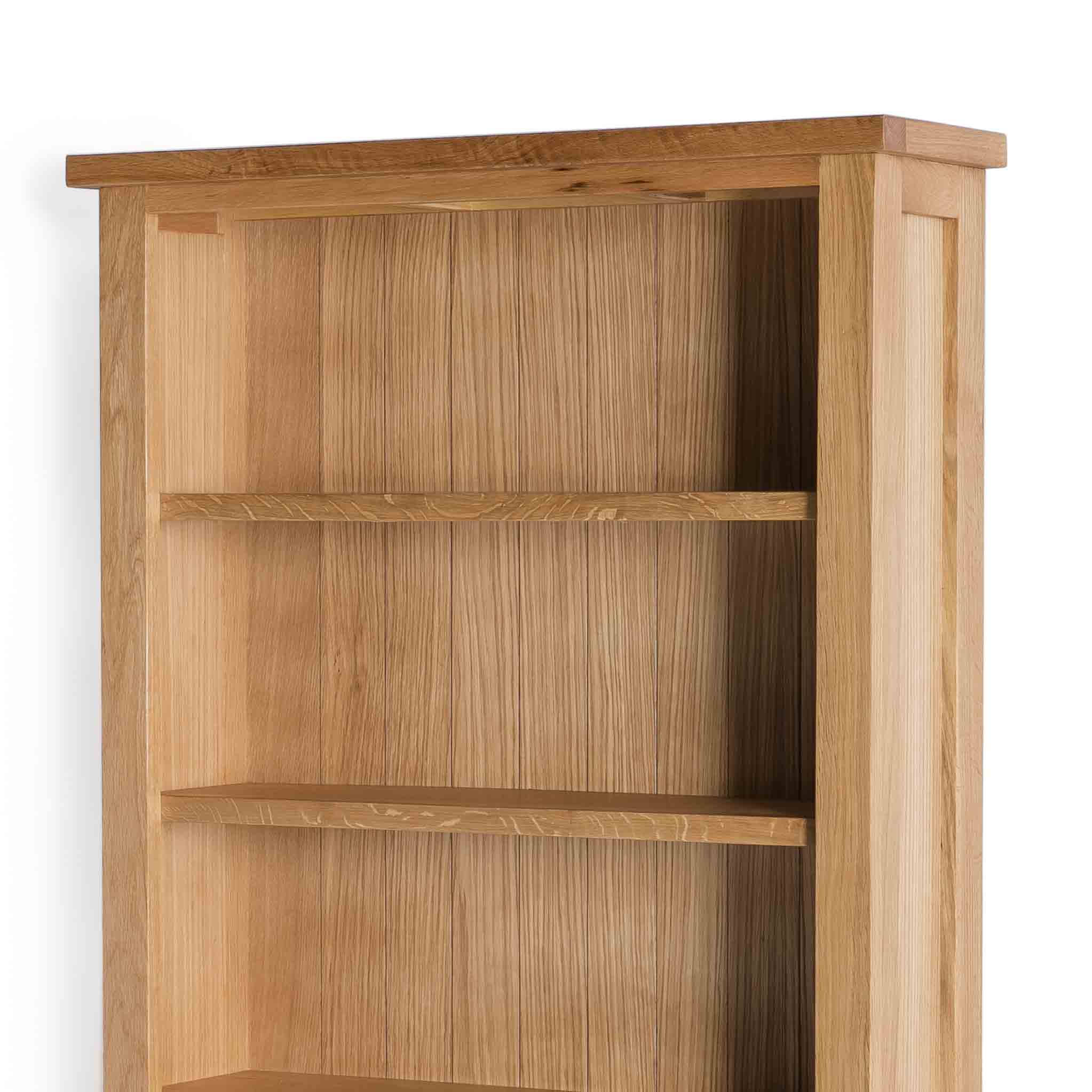 London Oak Large Bookcase - Image 6