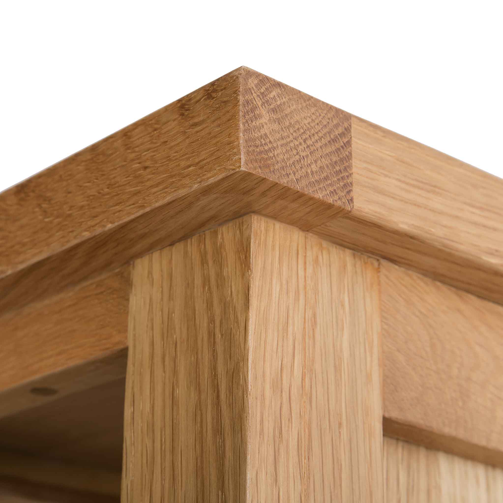 London Oak Large Bookcase - Image 8