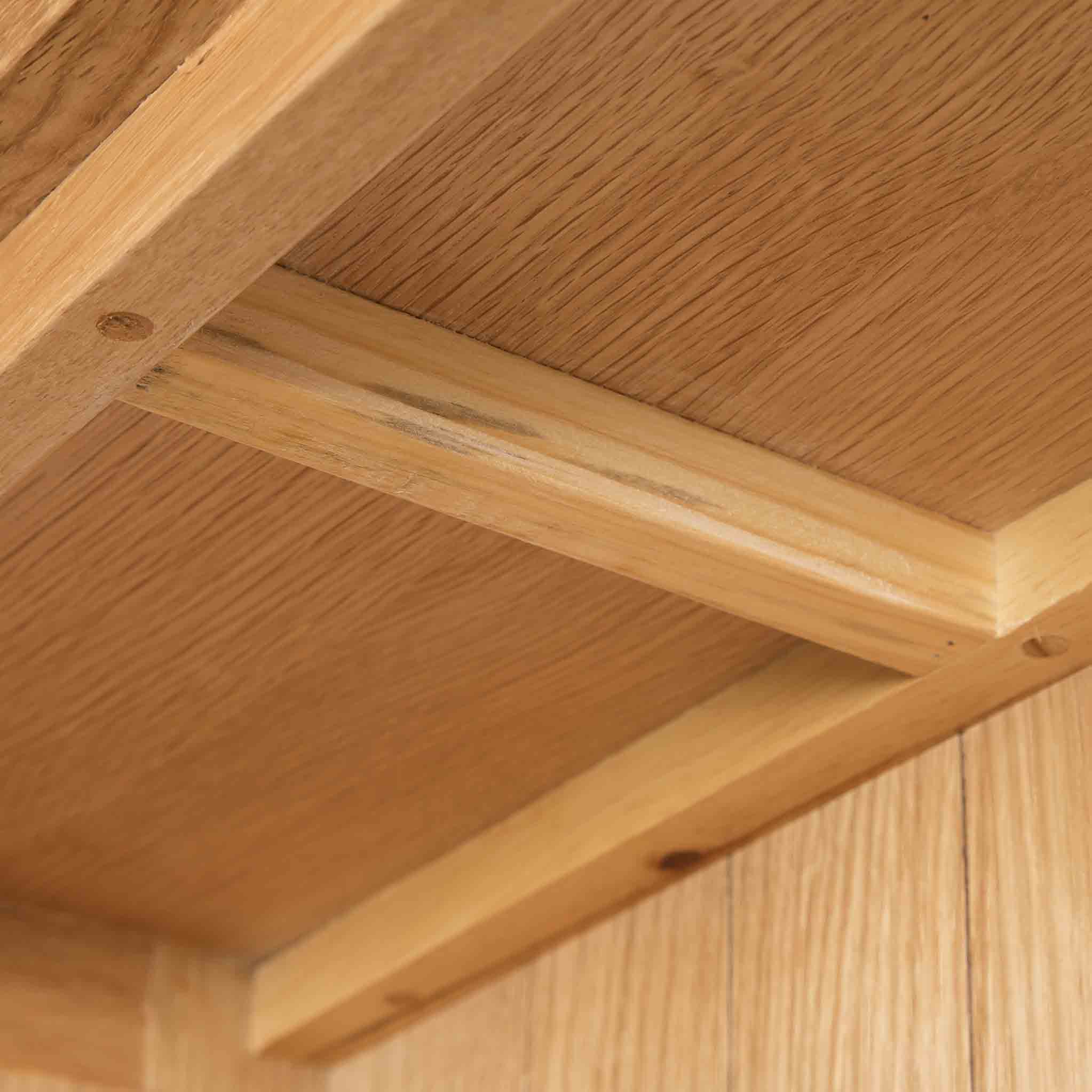 London Oak Large Bookcase - Image 9