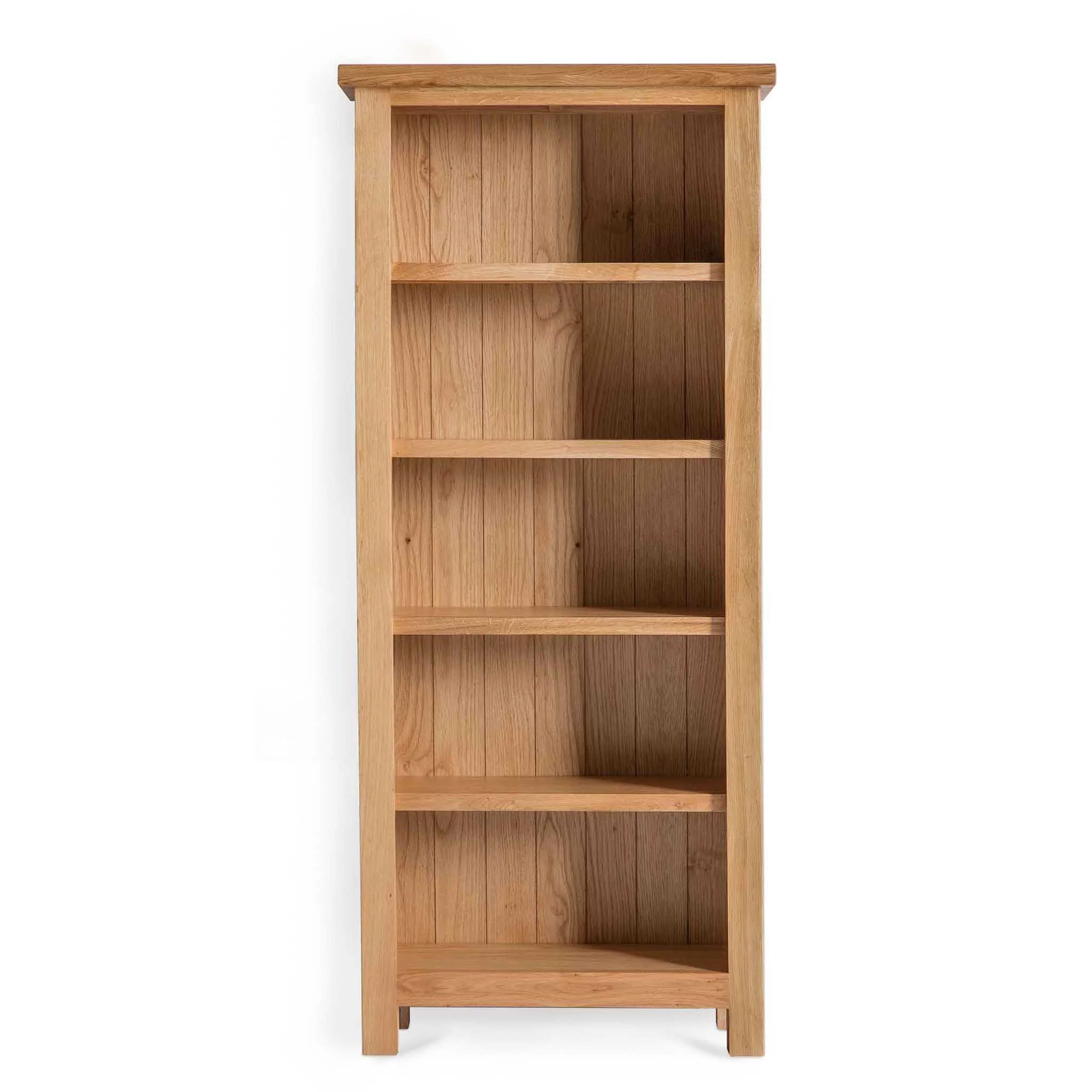 London Oak Slim Bookcase - Image 3