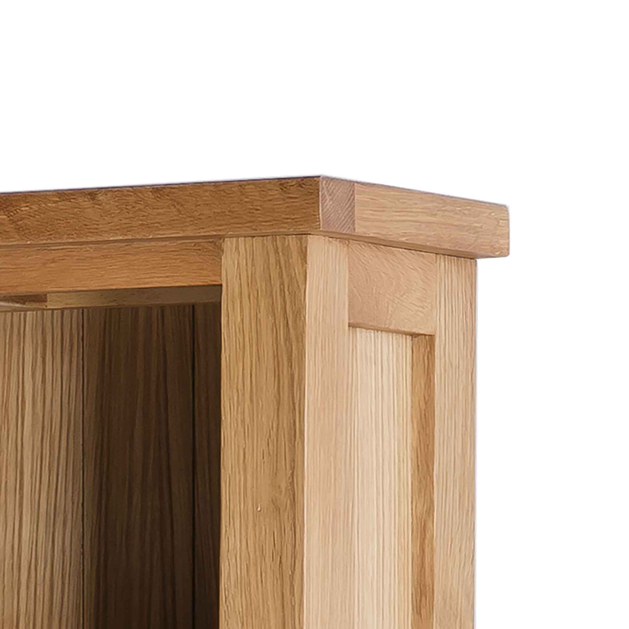 London Oak Slim Bookcase - Image 6