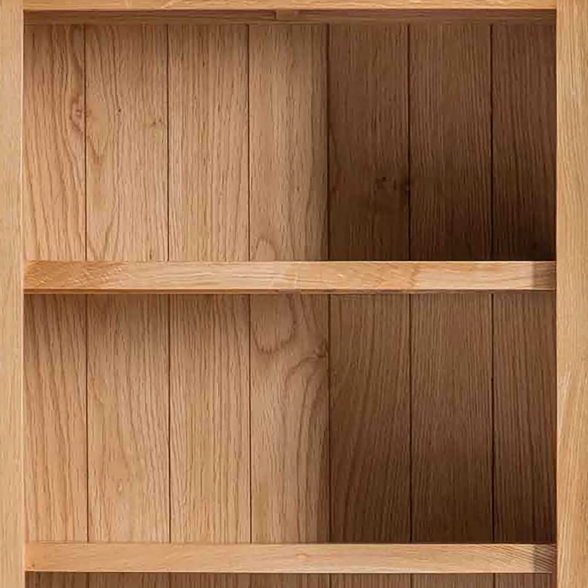 London Oak Slim Bookcase - Image 9