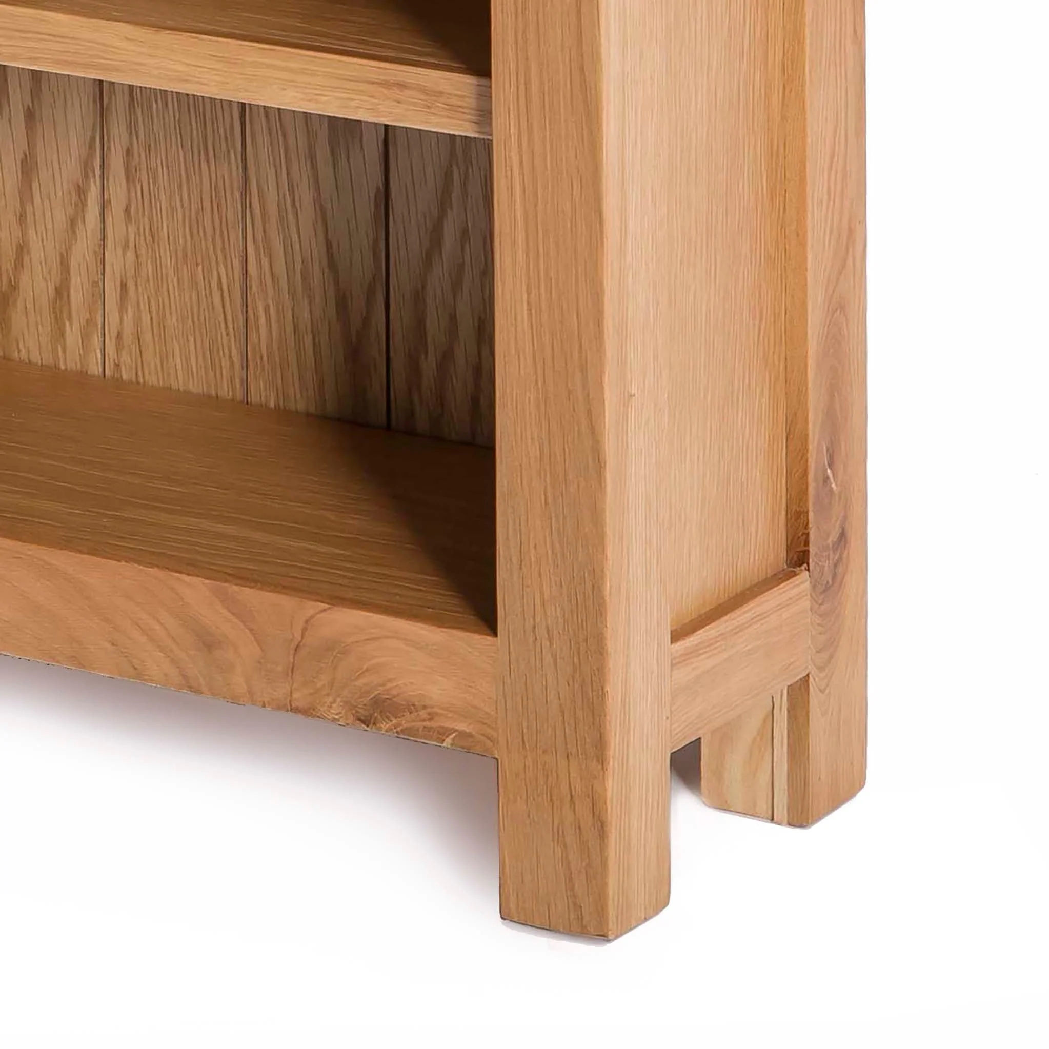 London Oak Small Bookcase - Image 10