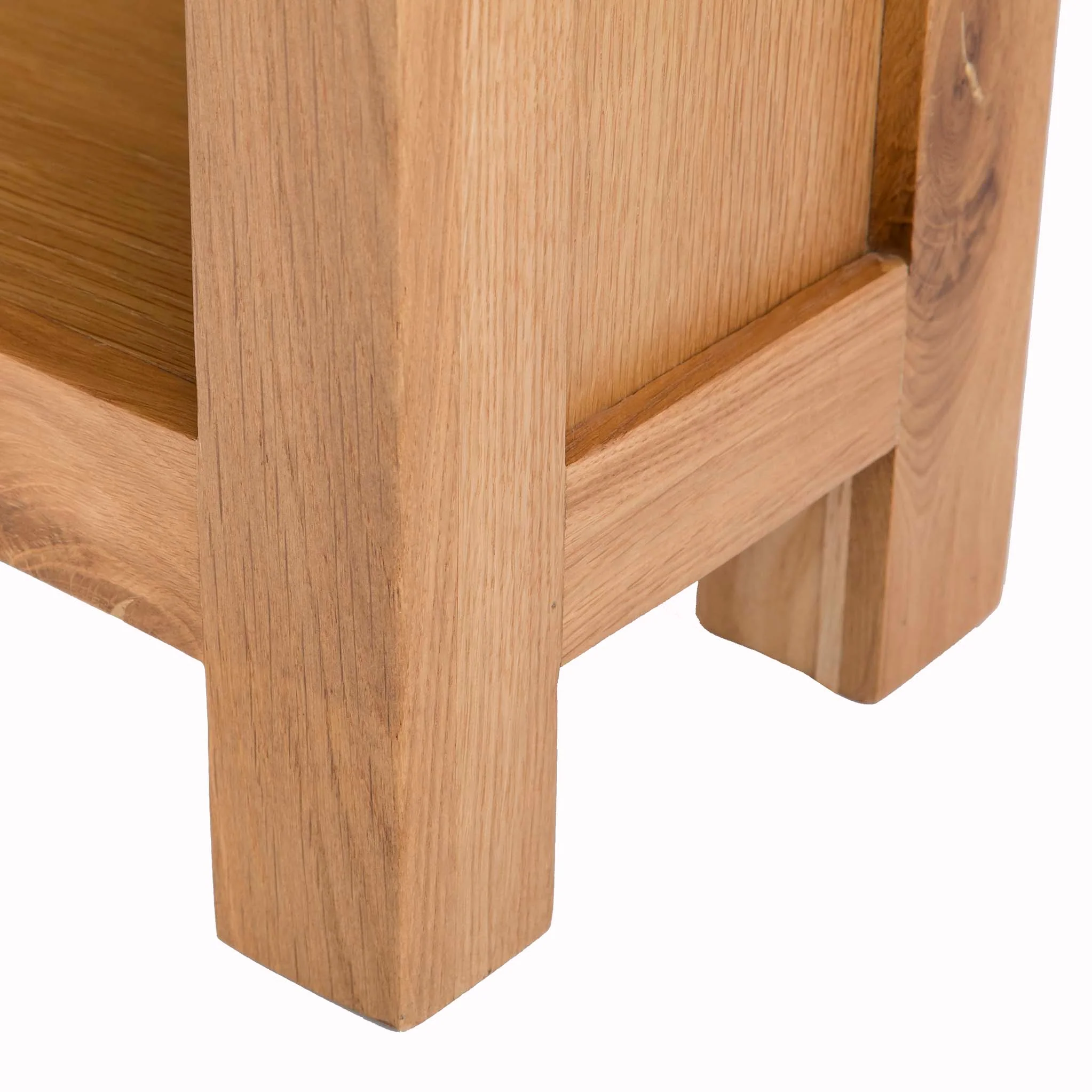 London Oak Small Bookcase - Image 11