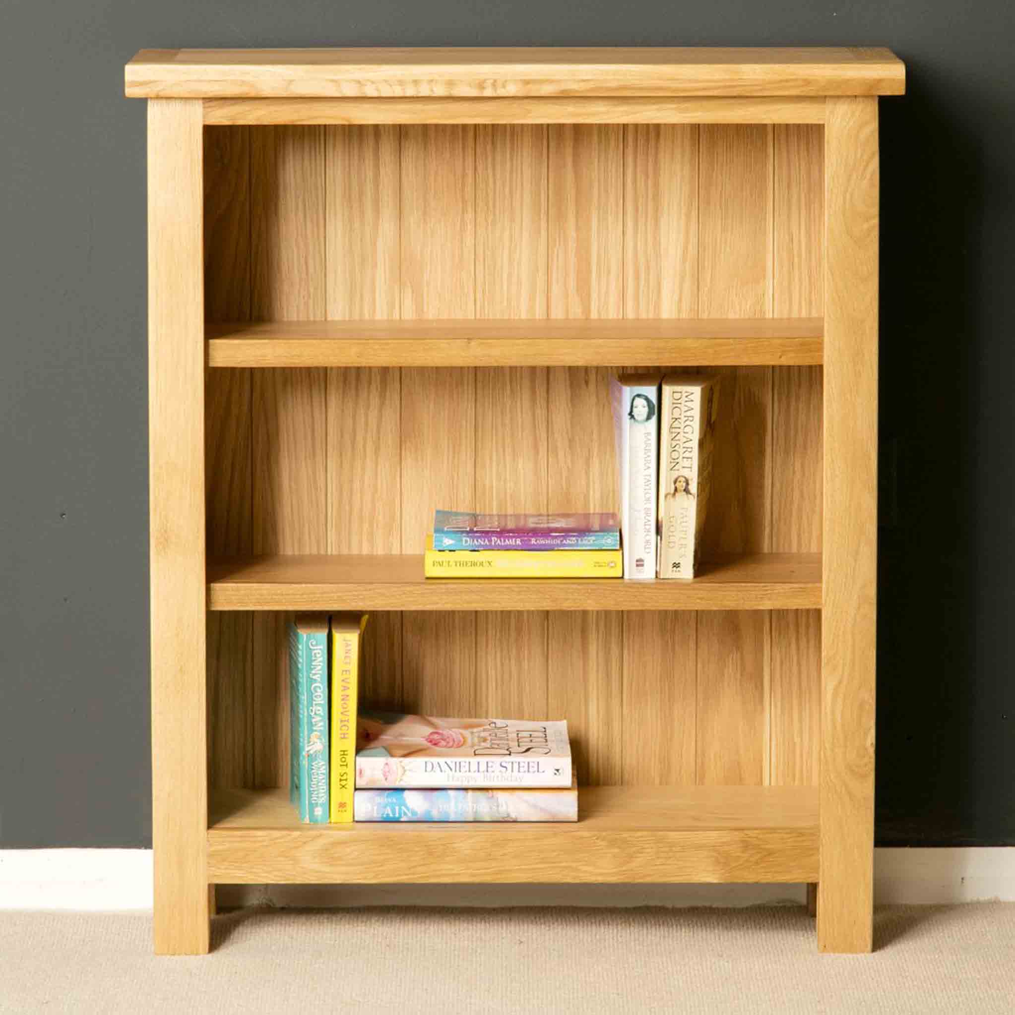 London Oak Small Bookcase - Image 14