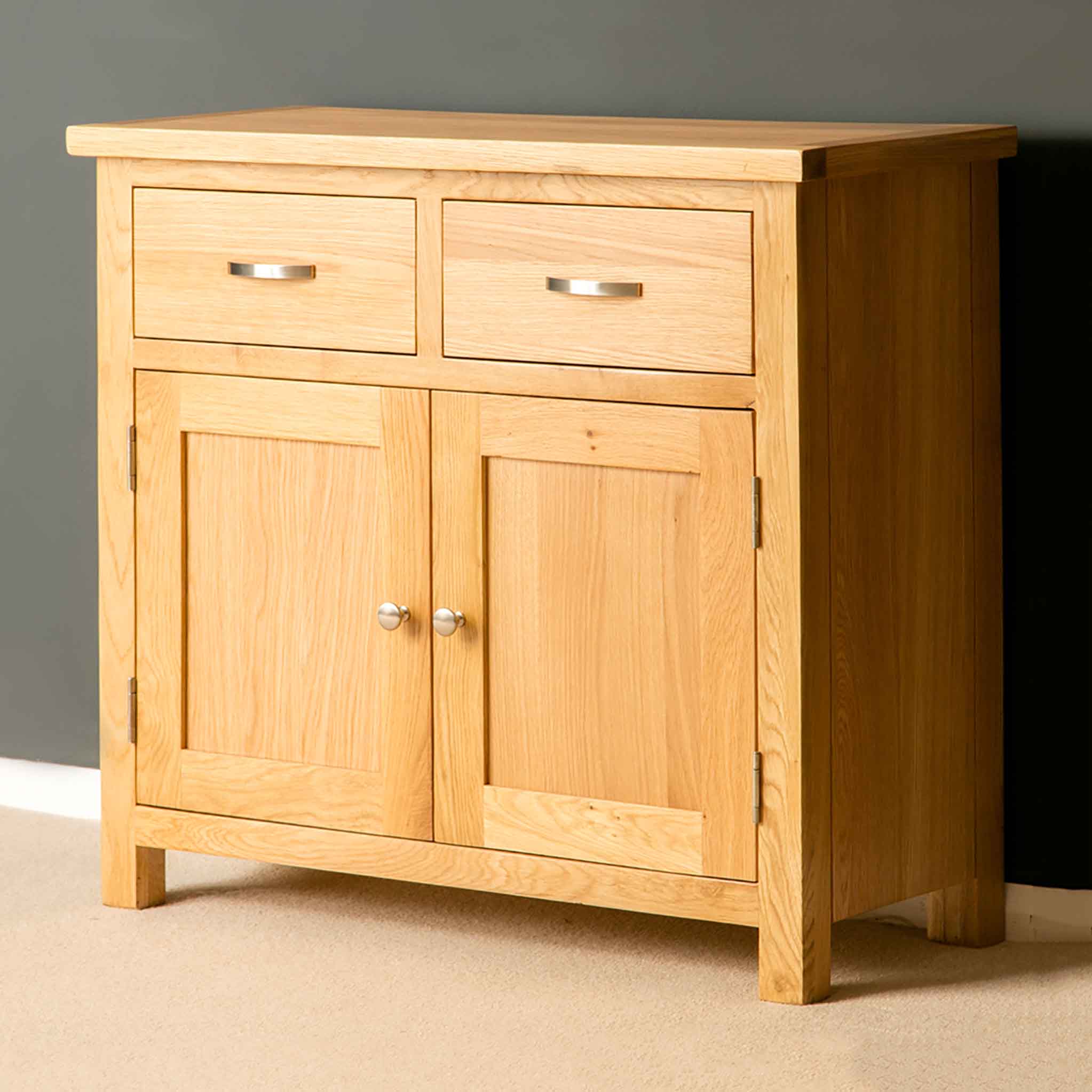 London Oak Small Sideboard - Image 10