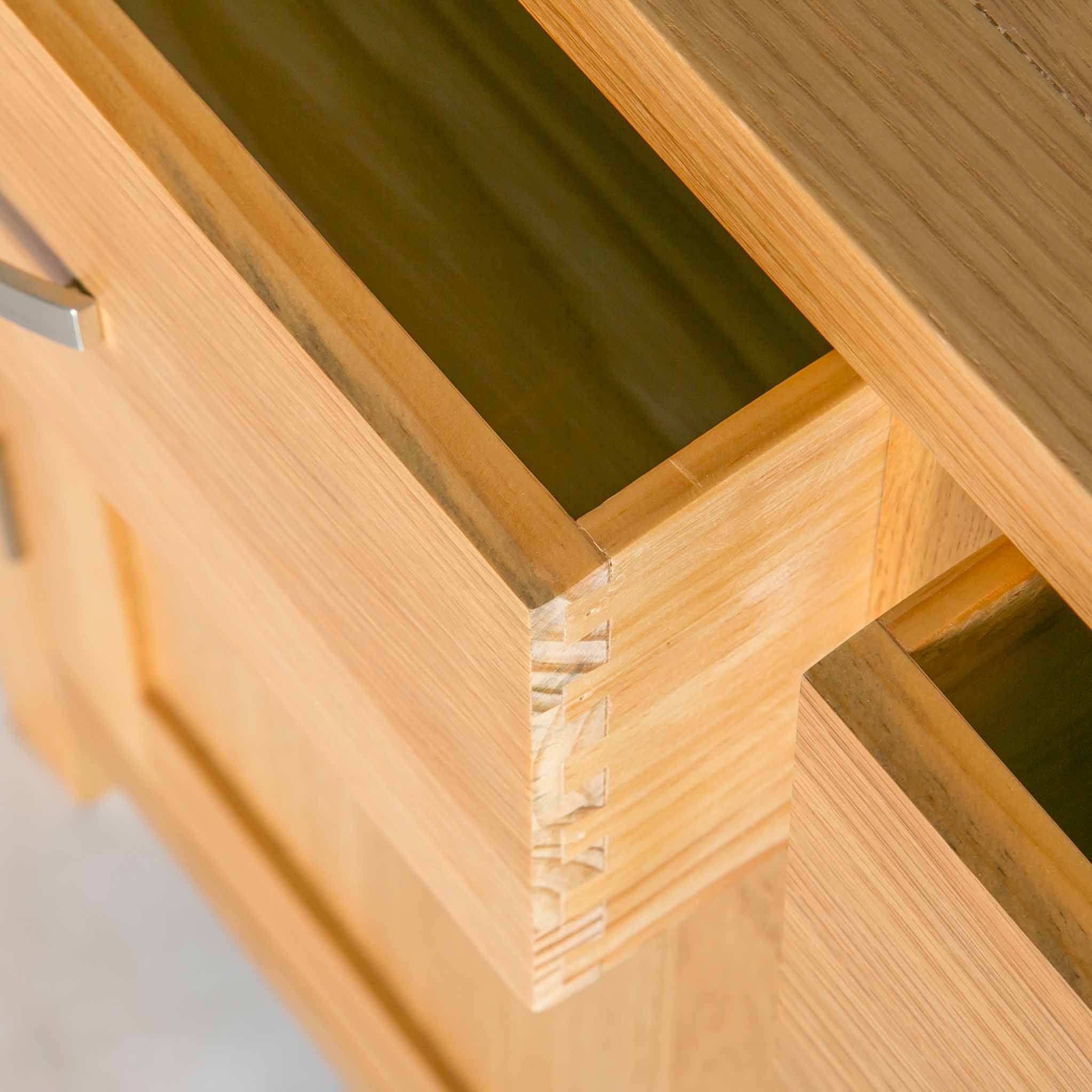 London Oak Small Sideboard - Image 24