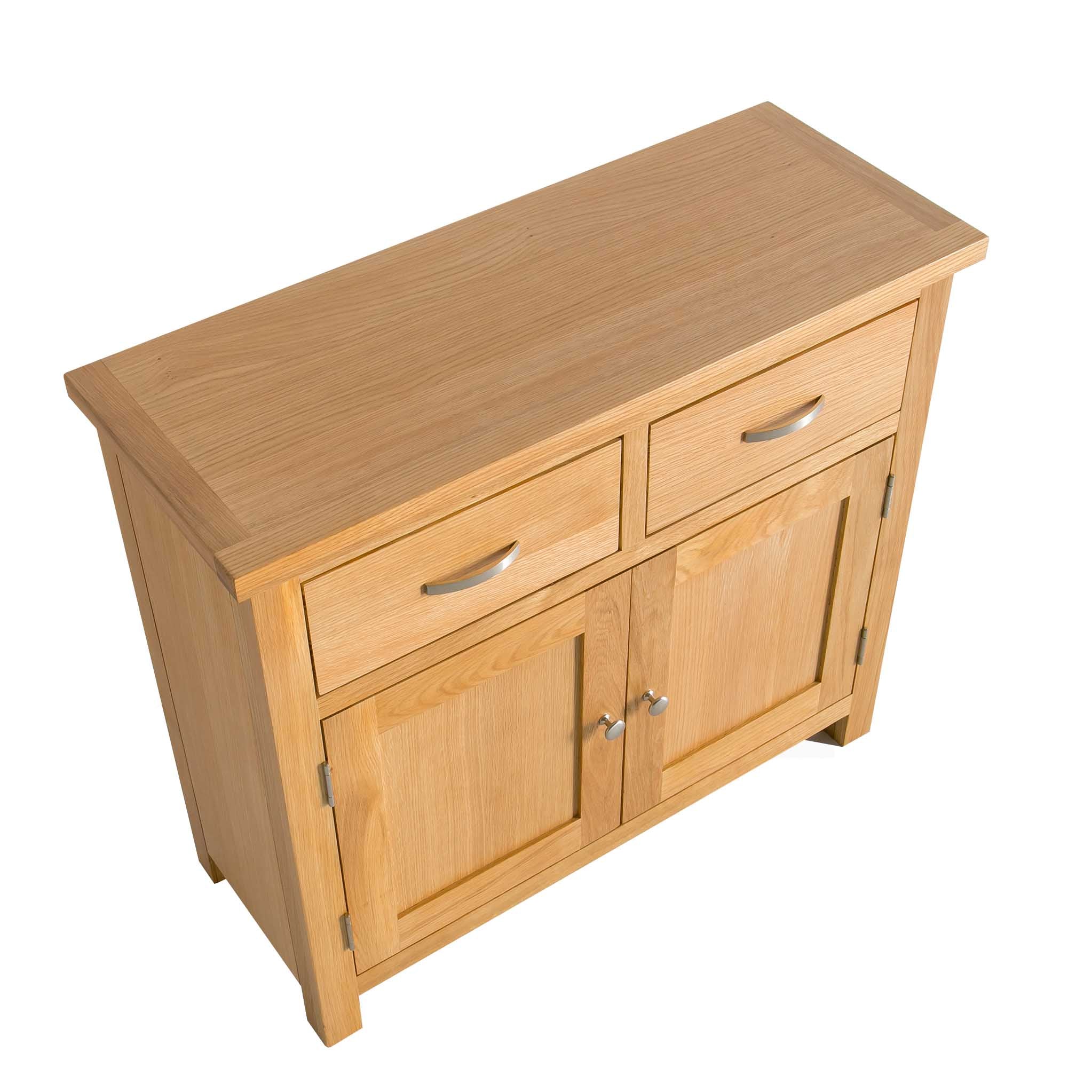 London Oak Small Sideboard - Image 8