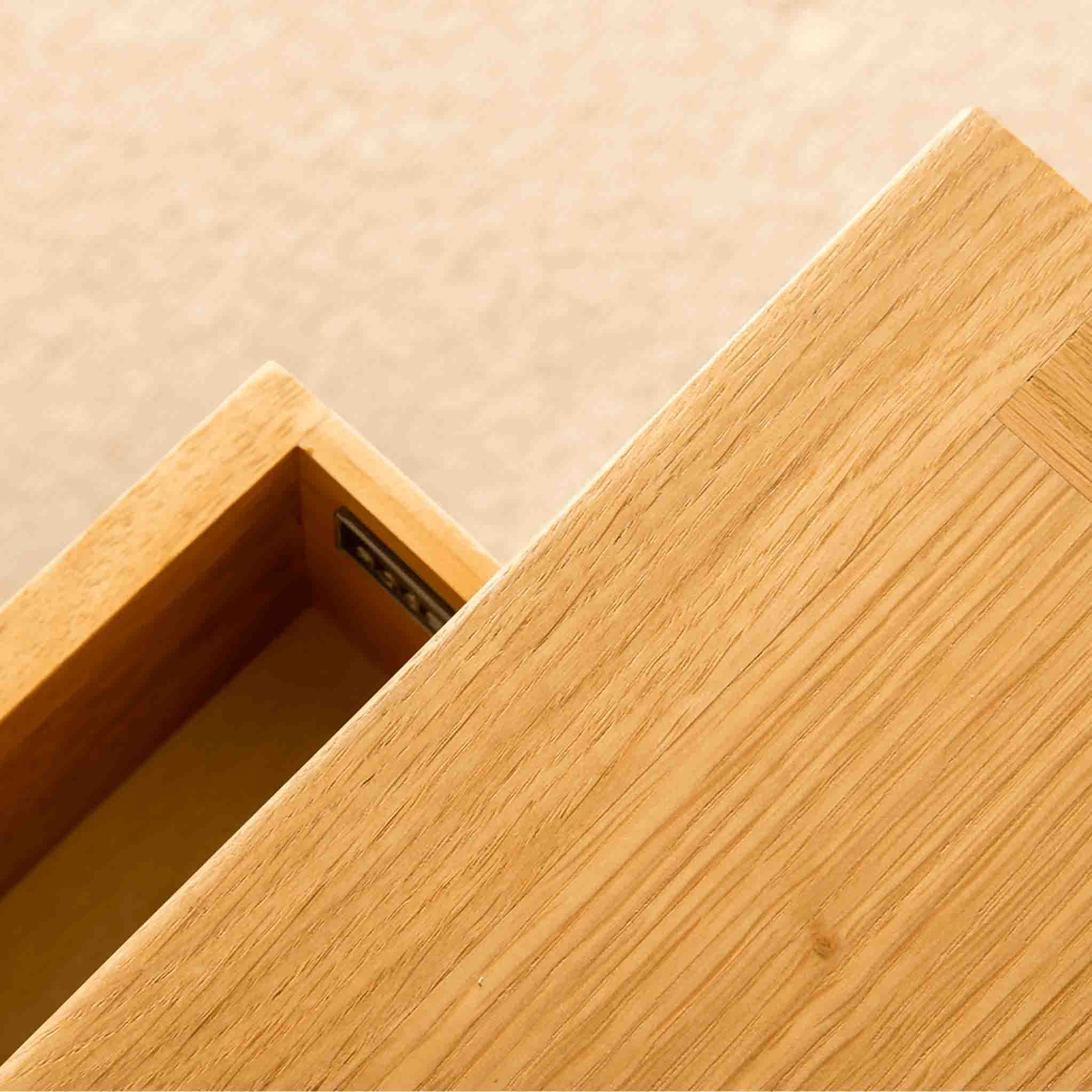 London Oak Telephone Table - Image 7