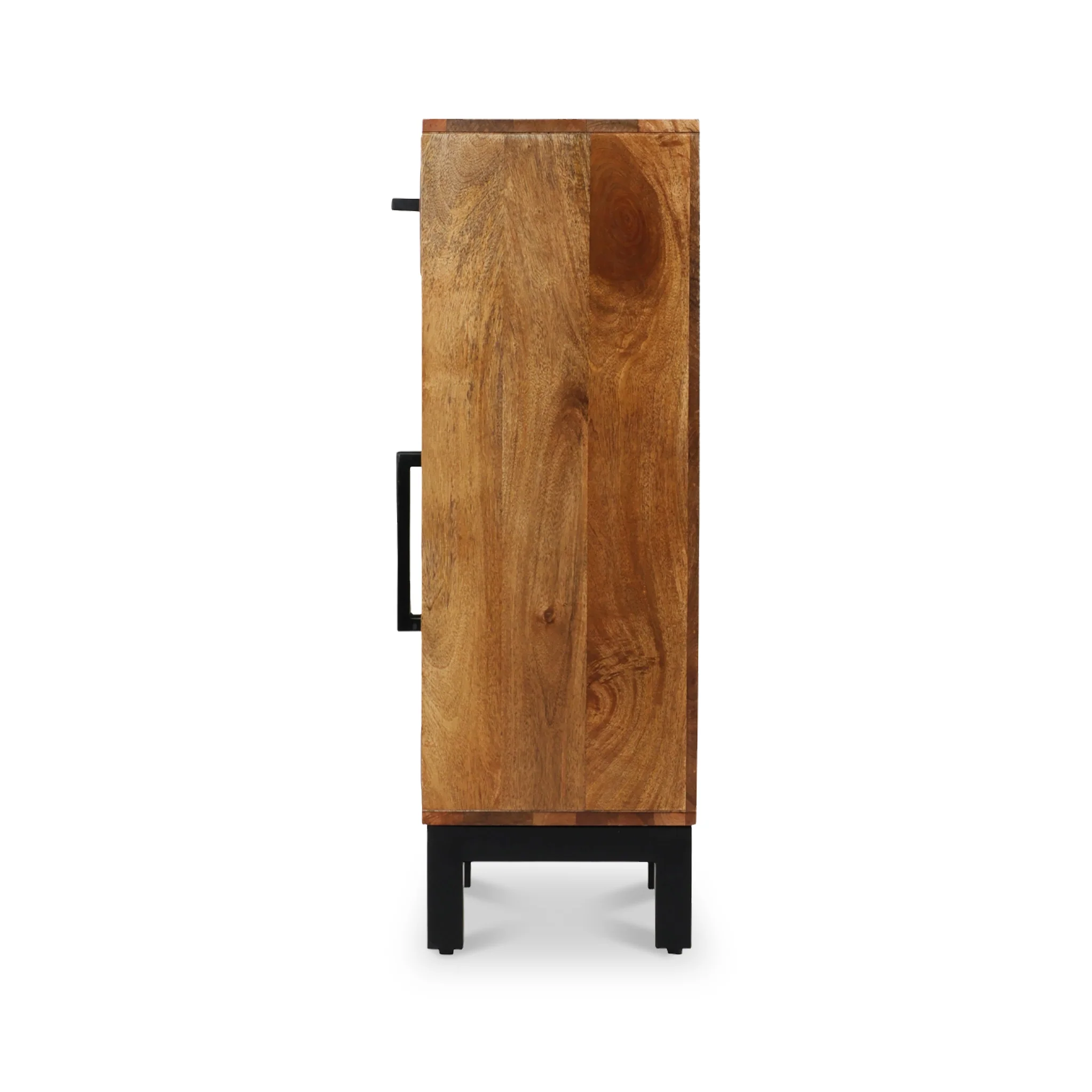 Loric Parquet Mango Wood Mini Sideboard - Image 6