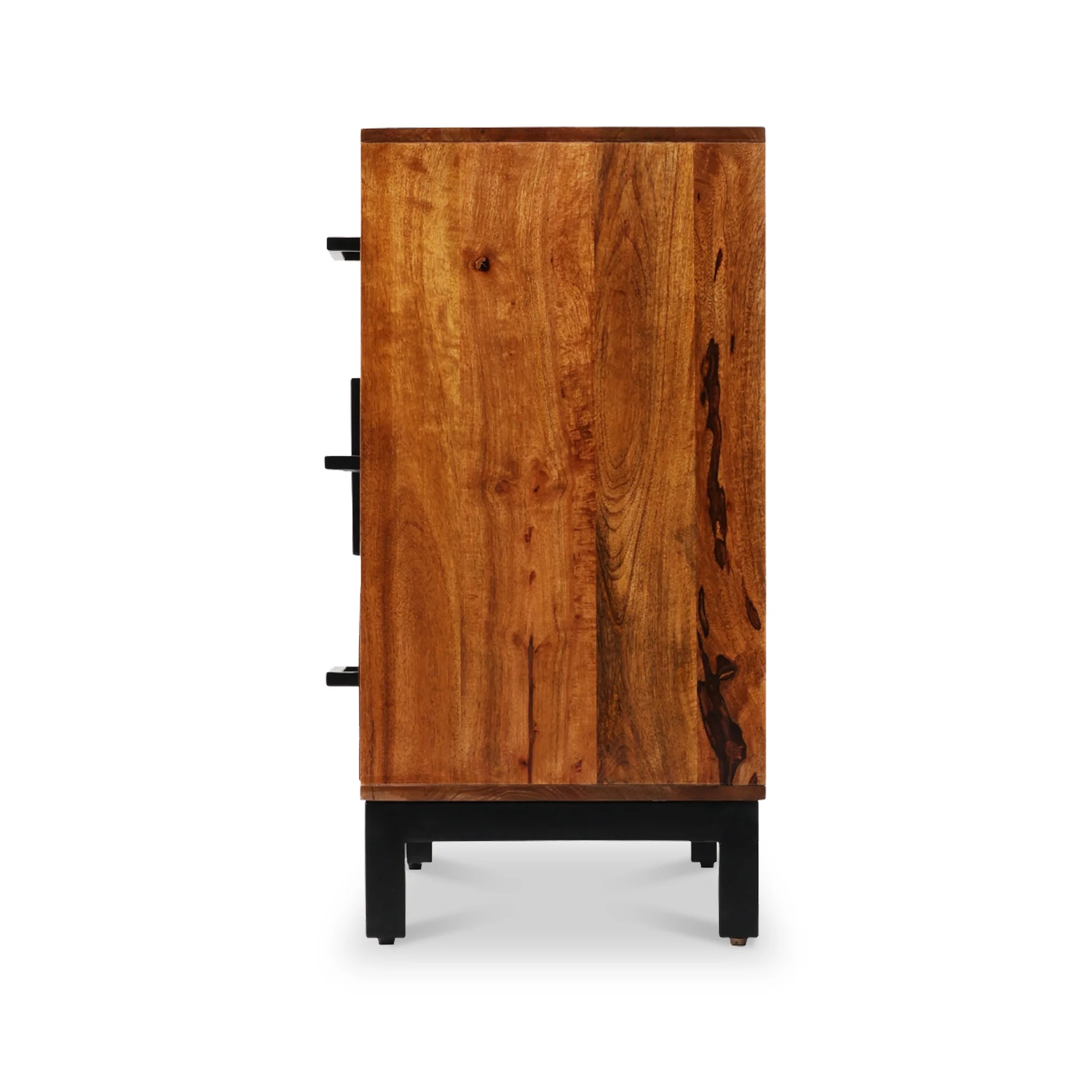 Loric Parquet Mango Wood Small Sideboard - Image 6