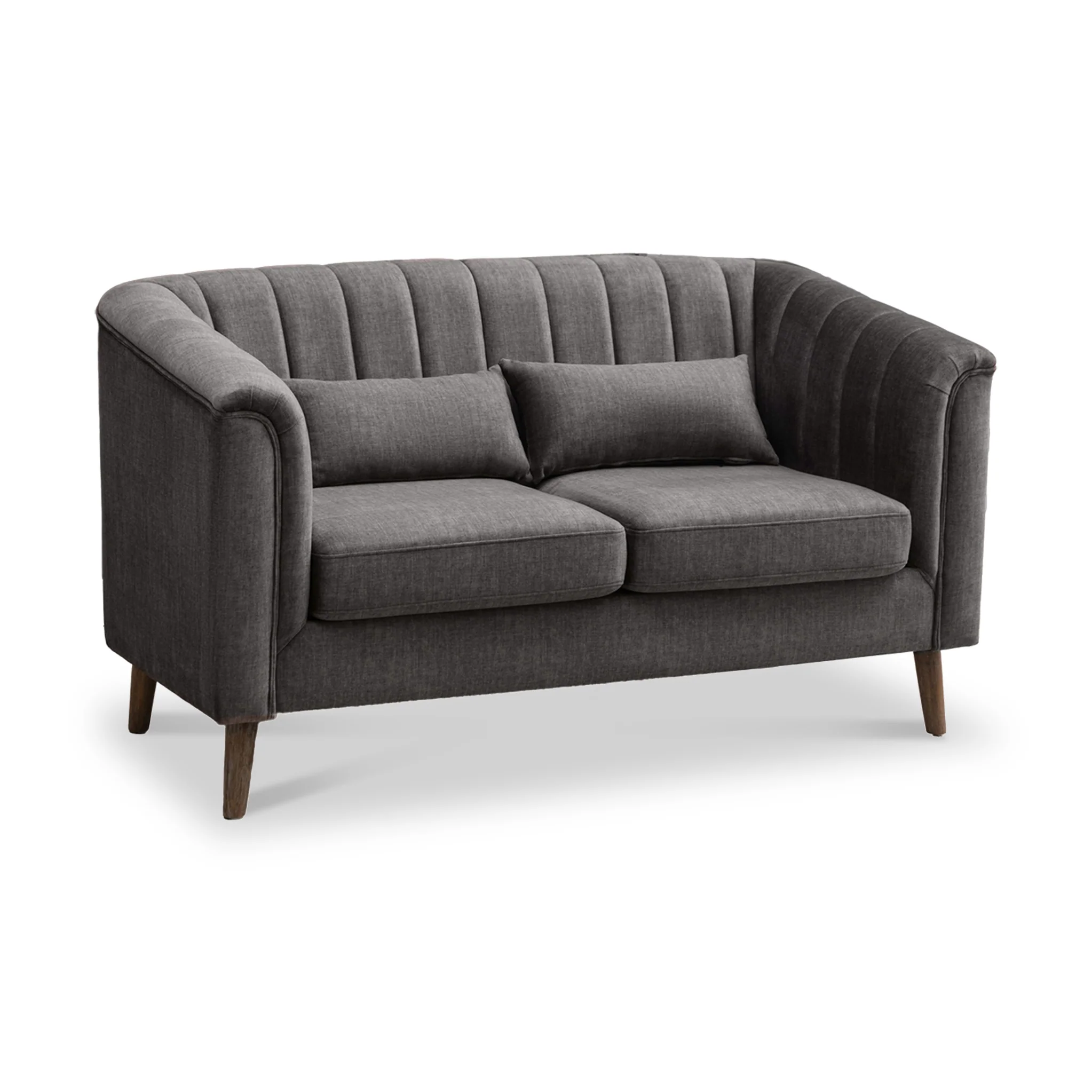 Lucille Velvet 2 Seater Sofa - Image 6