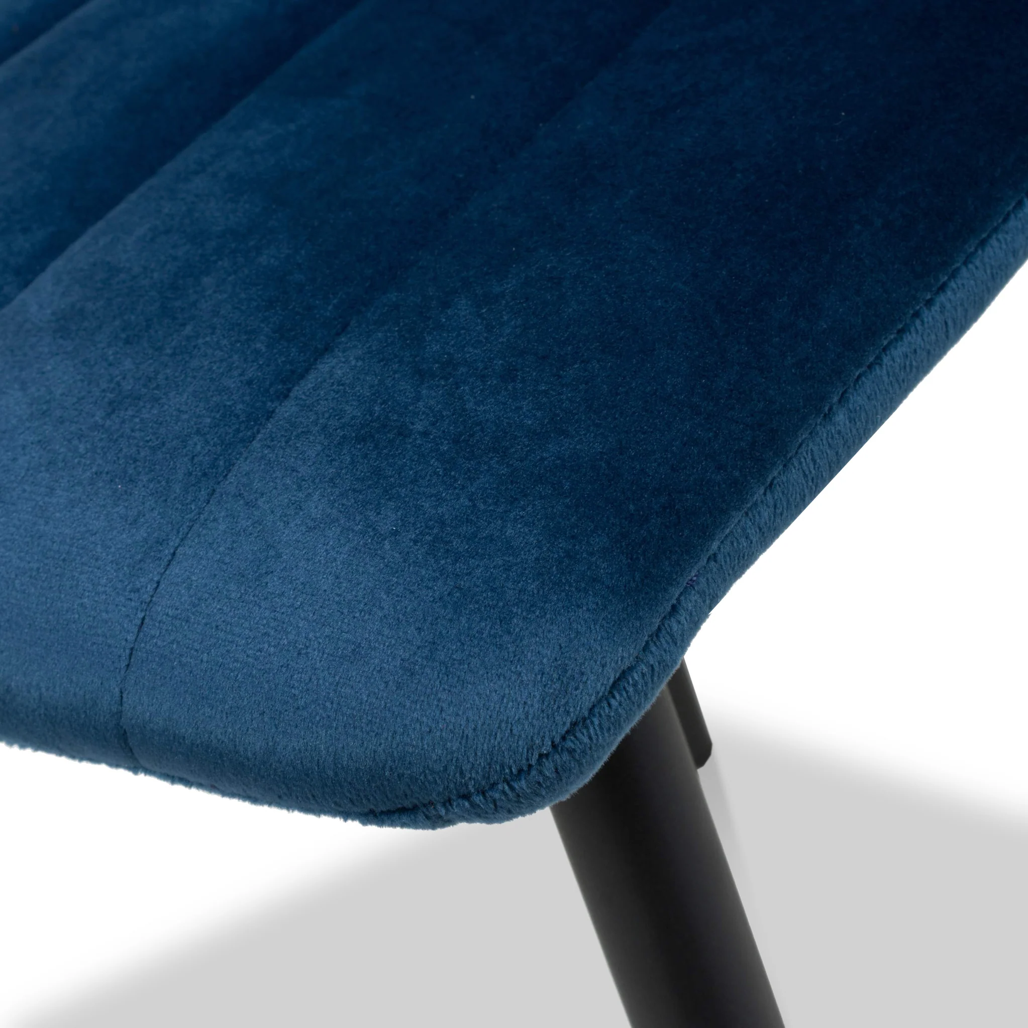 Luna Brushed Velvet Dining Chair - Image 12