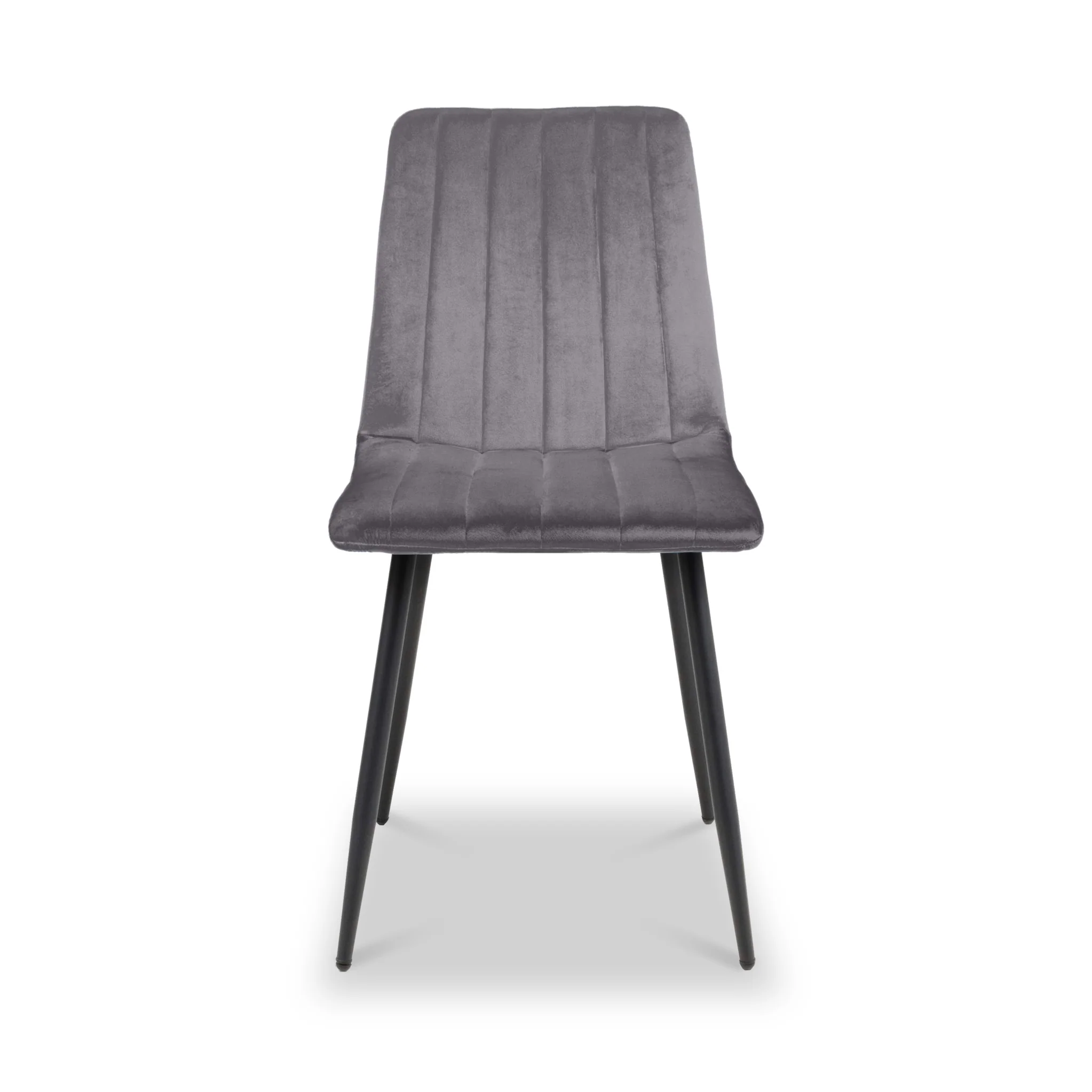 Luna Brushed Velvet Dining Chair - Image 3