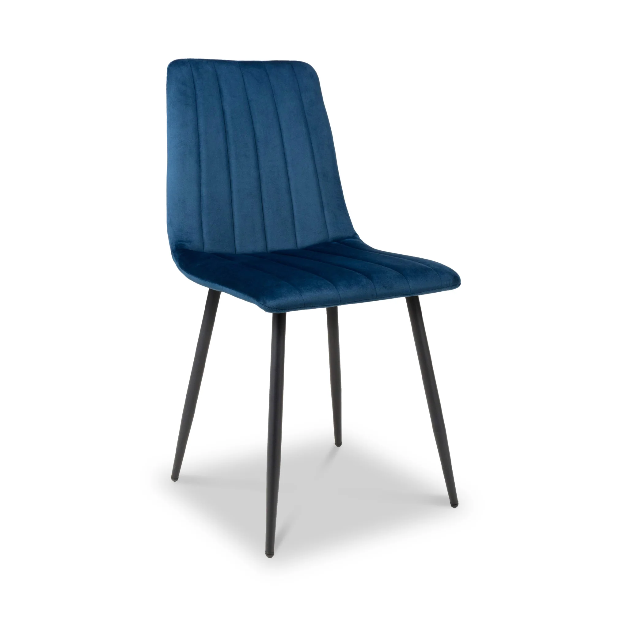 Luna Brushed Velvet Dining Chair - Image 8