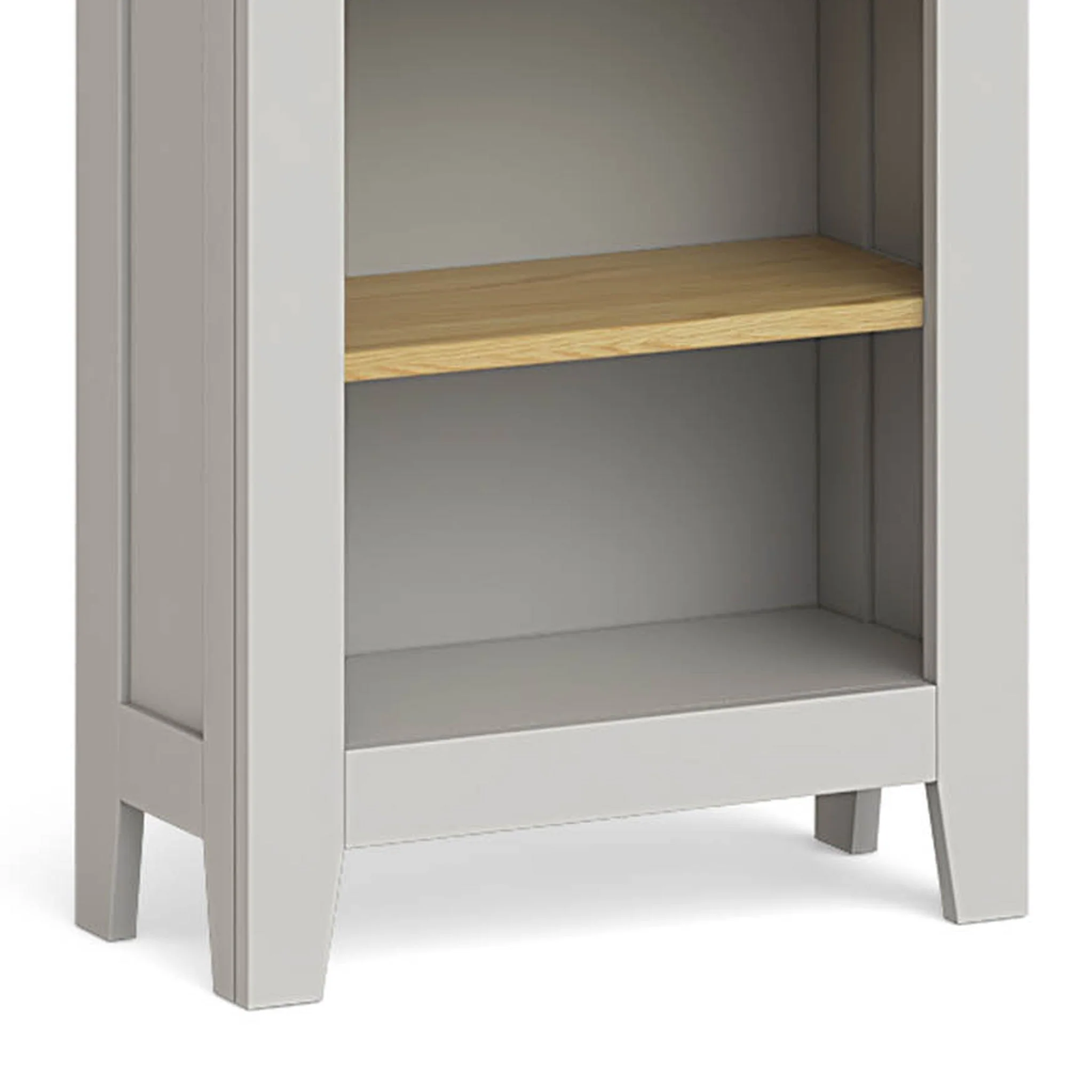 Lundy Grey Narrow Bookcase - Image 4