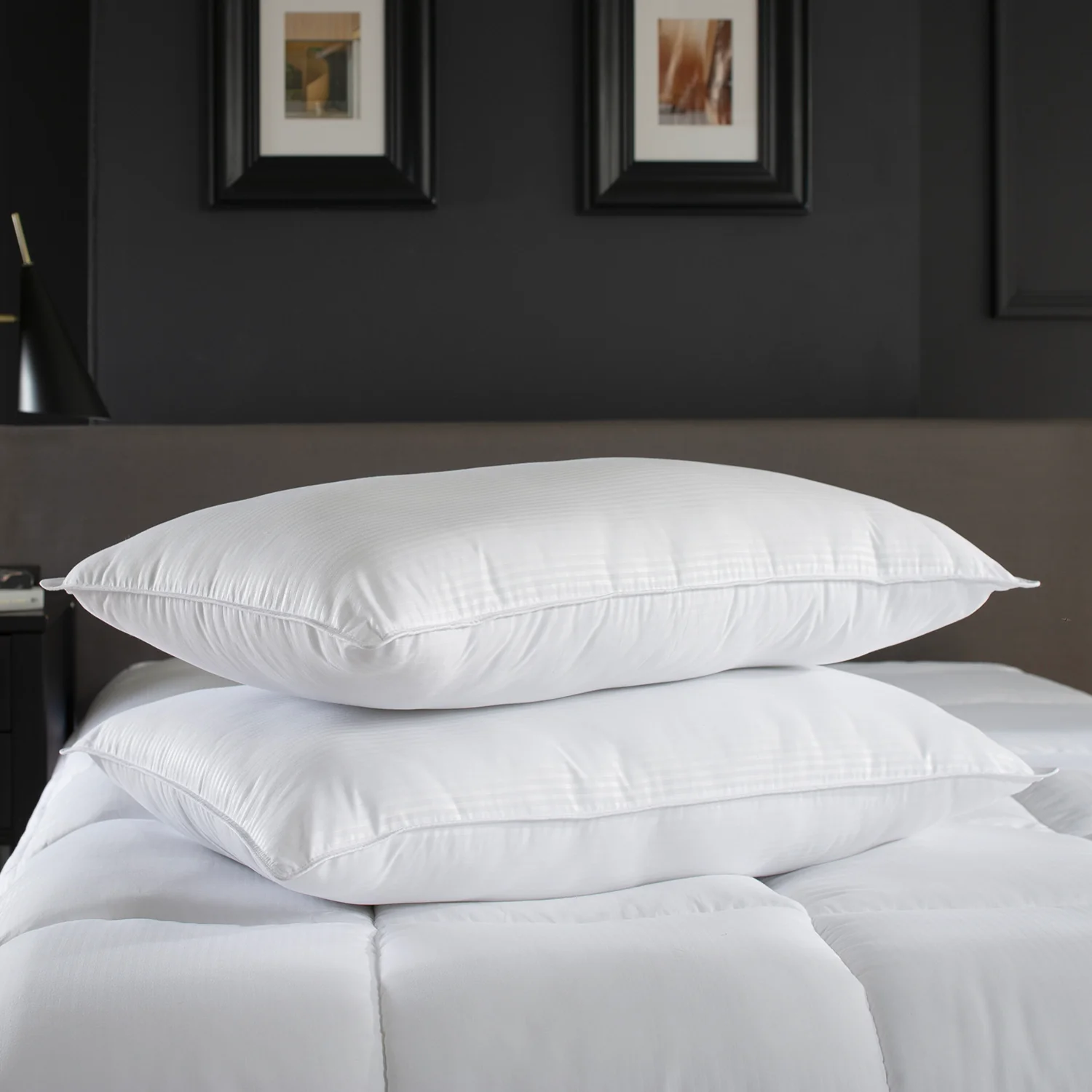 Luxury Anti-Allergy Pillow Pair - Image 2